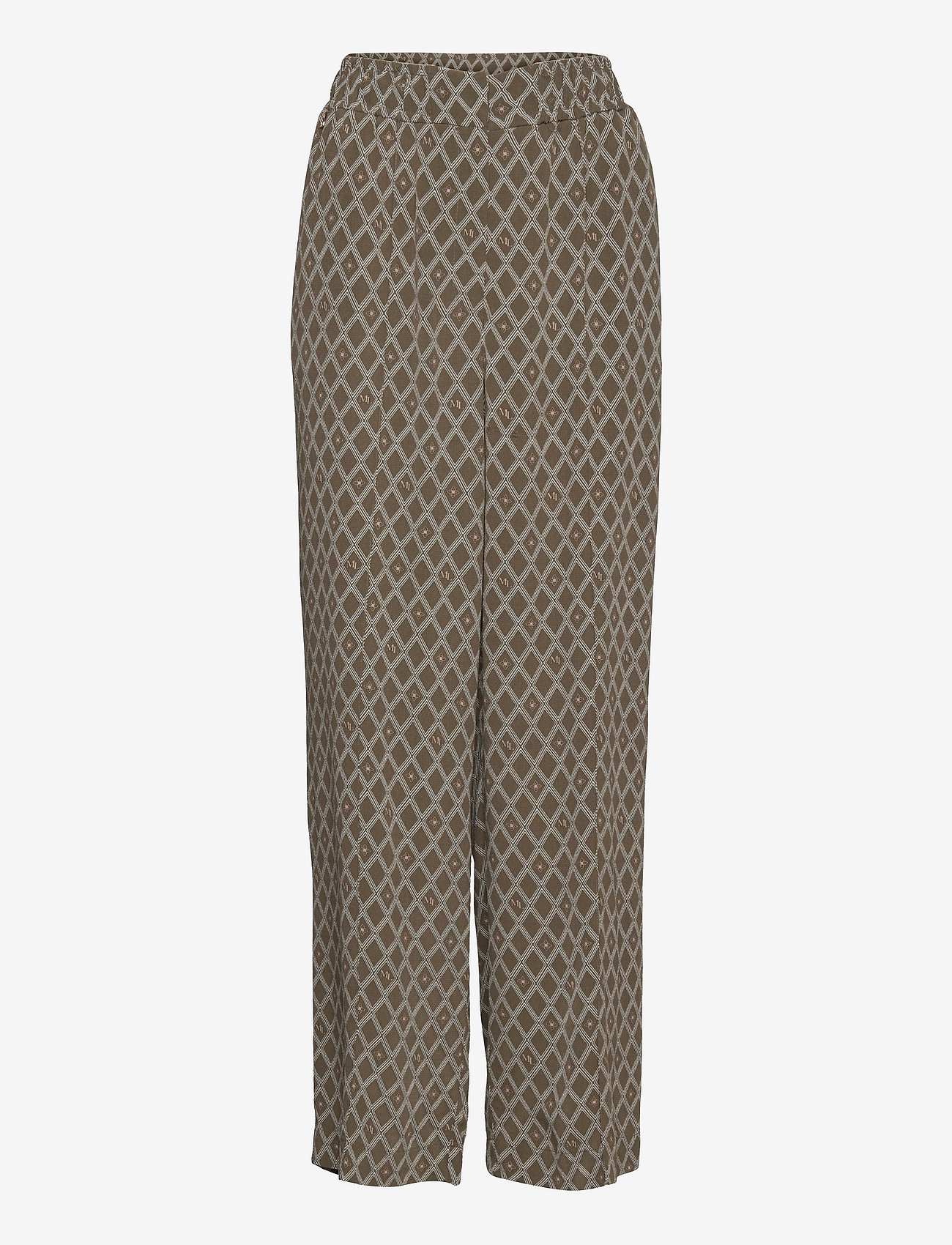 Morris Lady - Leora Print Trouser - olive - 0