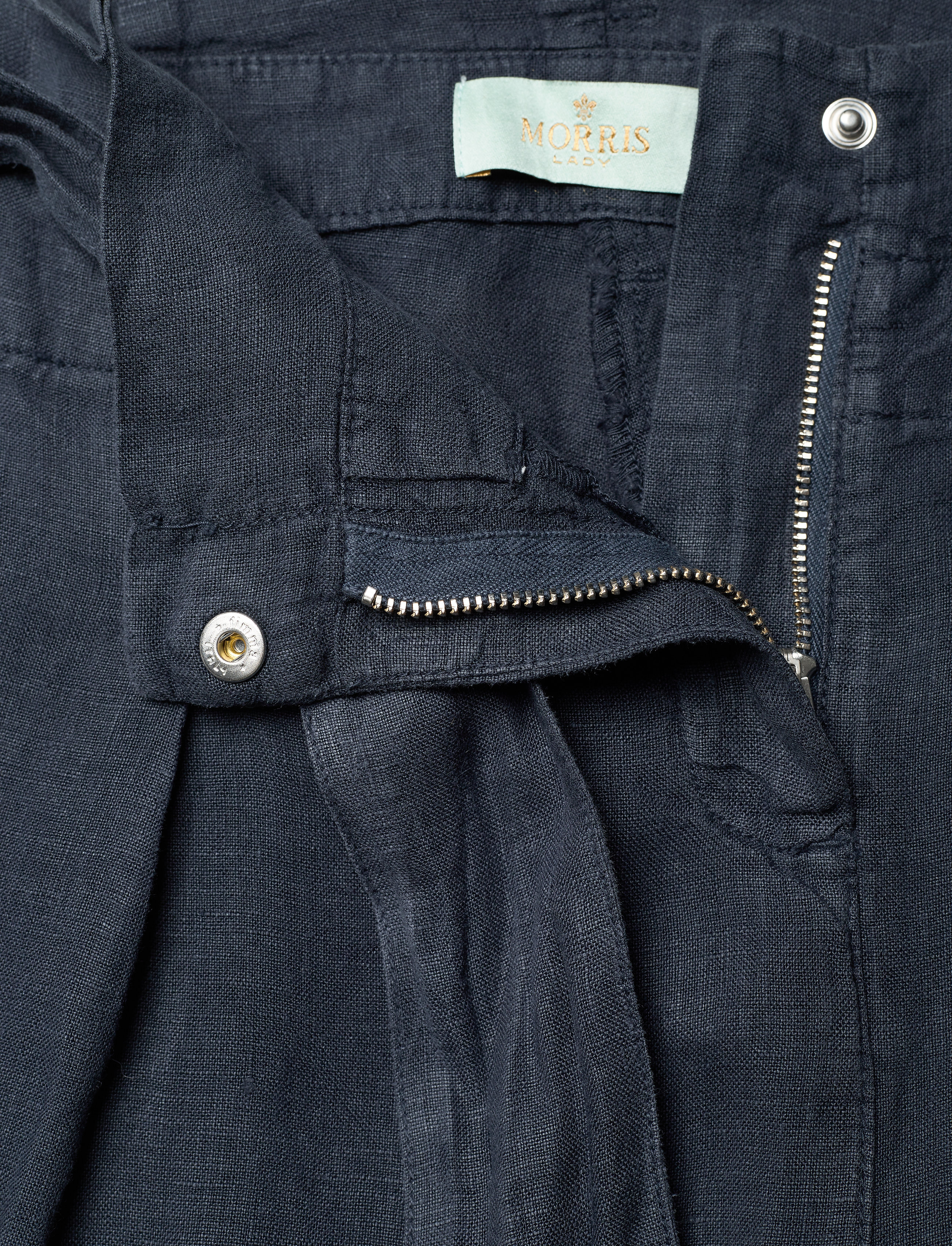 Morris Lady - Elba Linen Trousers - blue - 3