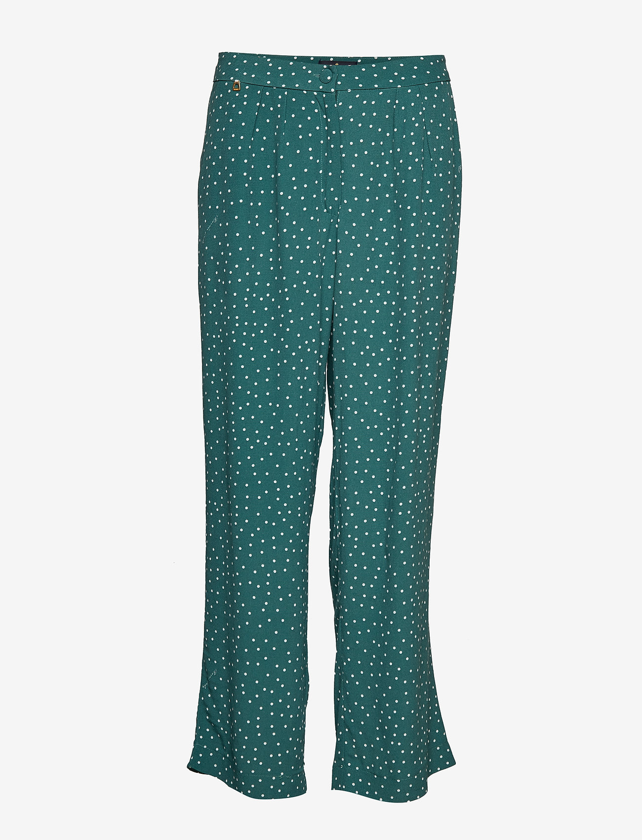 Morris Lady - Valérie Trousers - vida byxor - green - 0