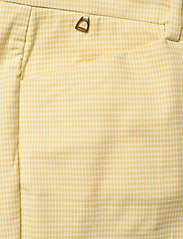 Morris Lady - Anais Checked Trousers - sievietēm - yellow - 2