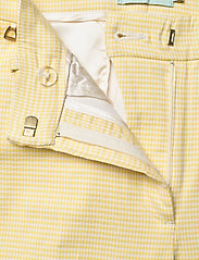 Morris Lady - Anais Checked Trousers - naisten - yellow - 3