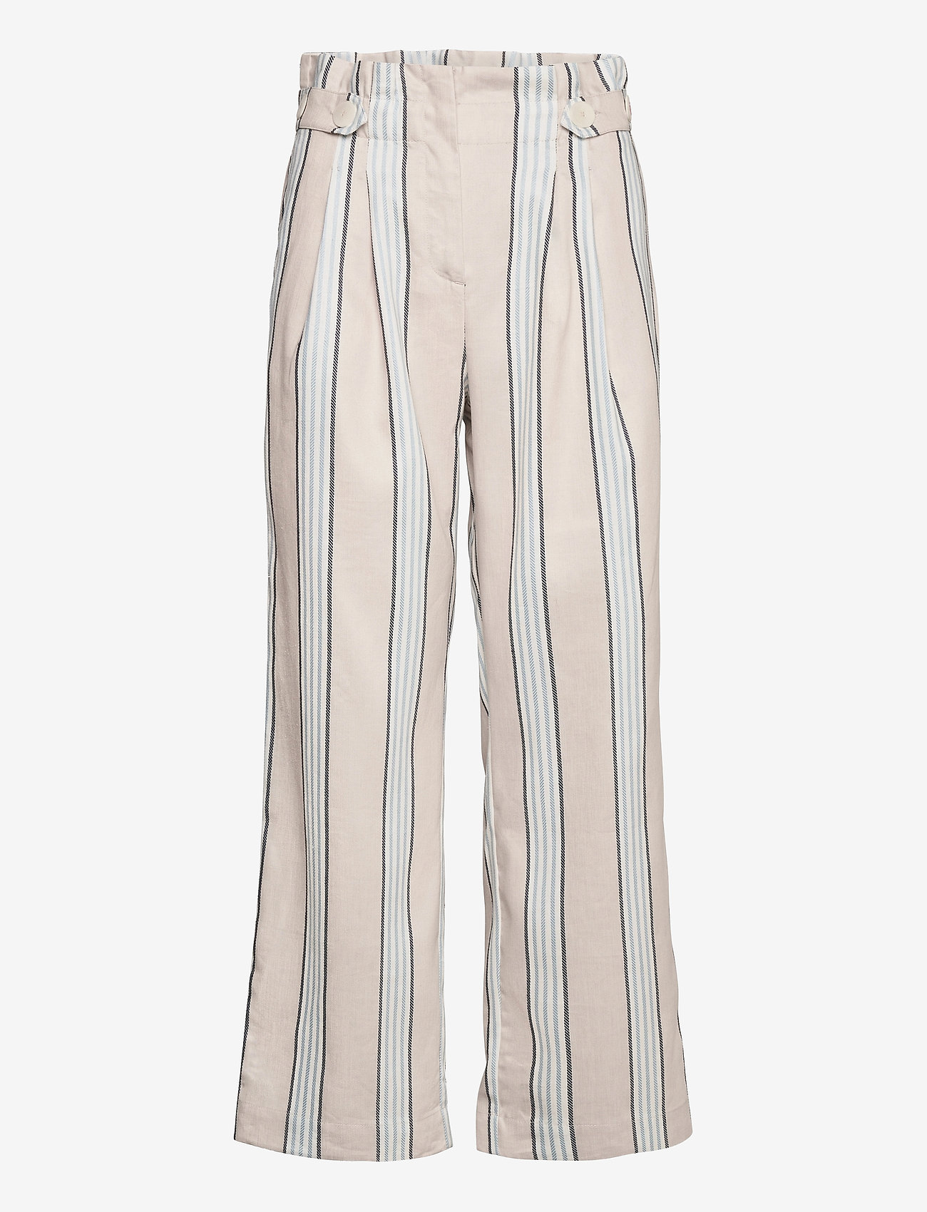 Morris Lady - Elsa Trousers - pellavahousut - khaki - 0