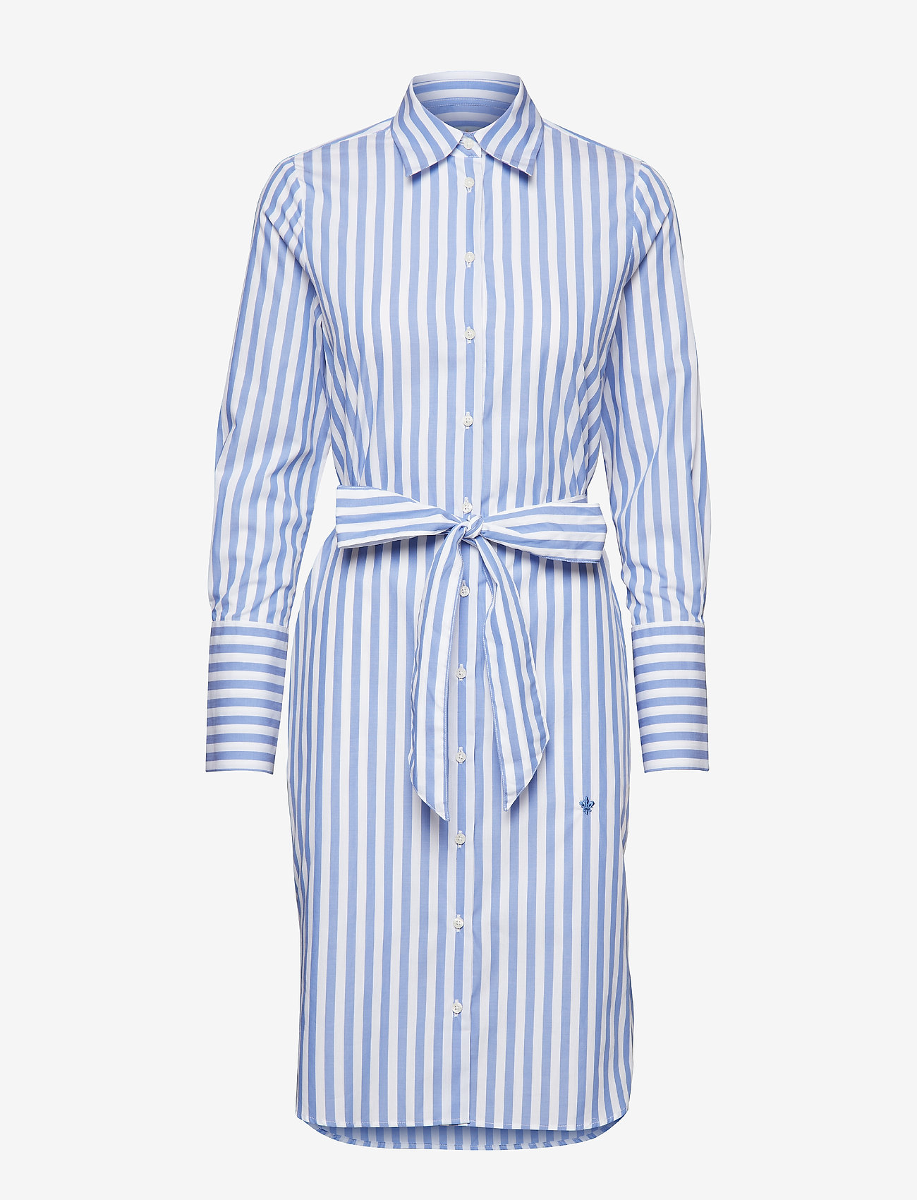 Morris Lady - Chiara Striped Shirt Dress - lightblue - 0
