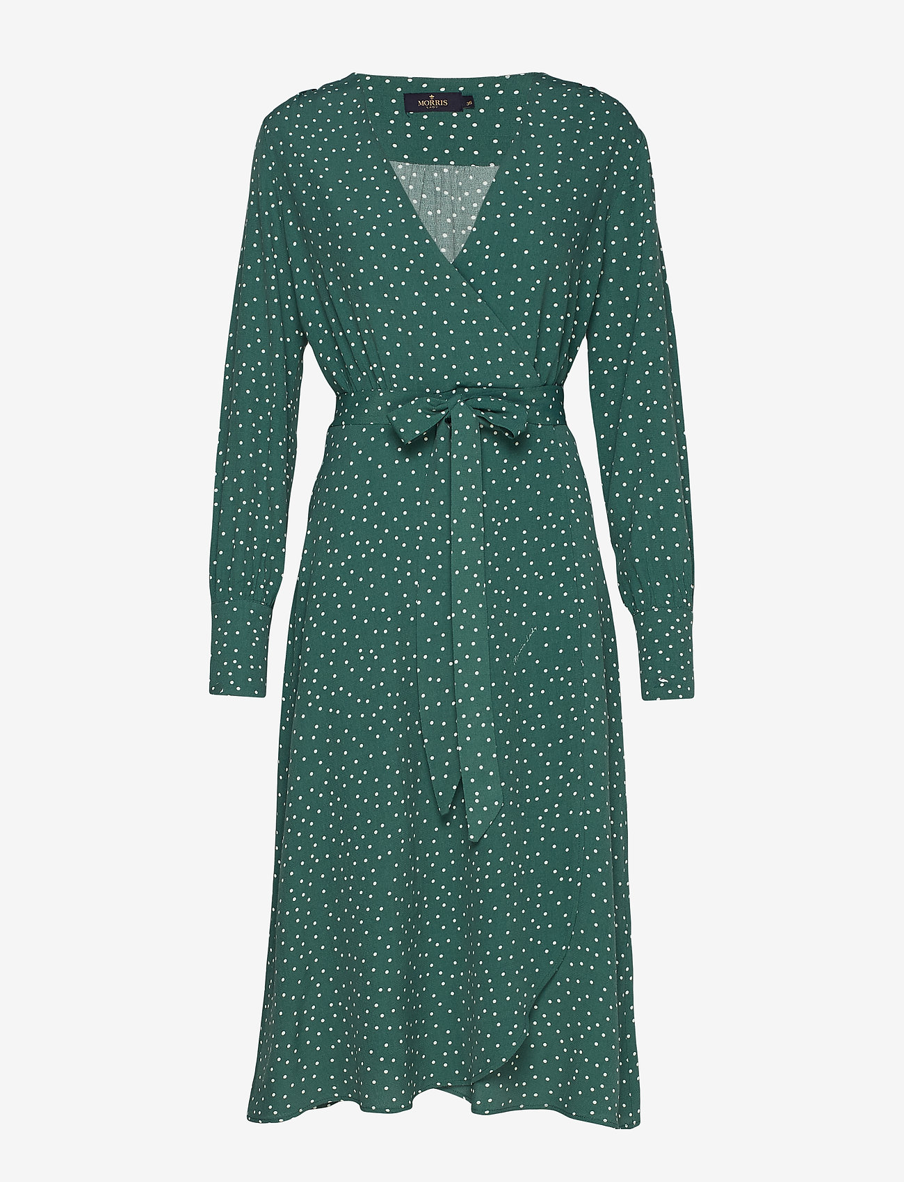 Morris Lady - Aurélie Wrap Dress - green - 0