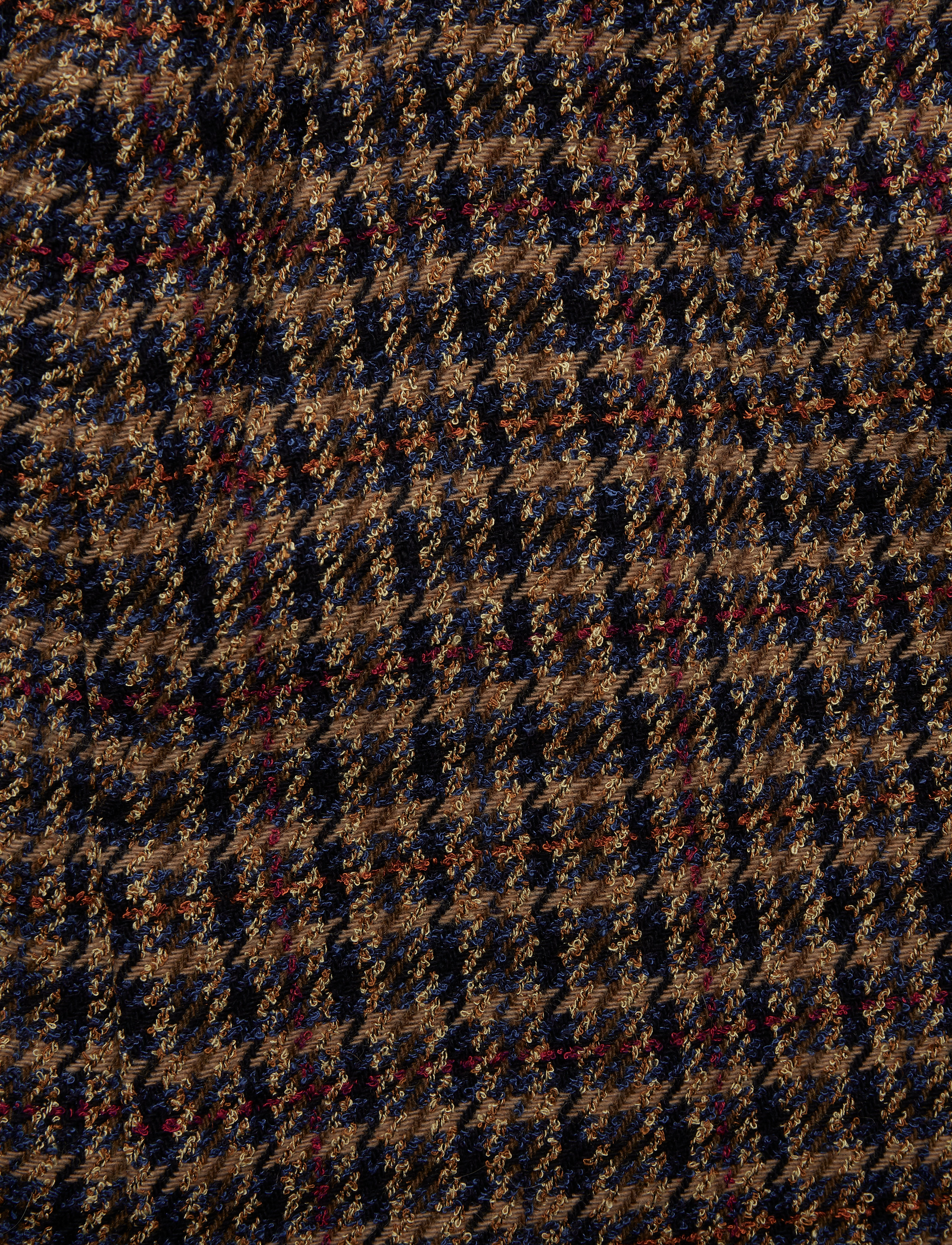 Morris Lady - Belle Checked Skirt - navy - 2