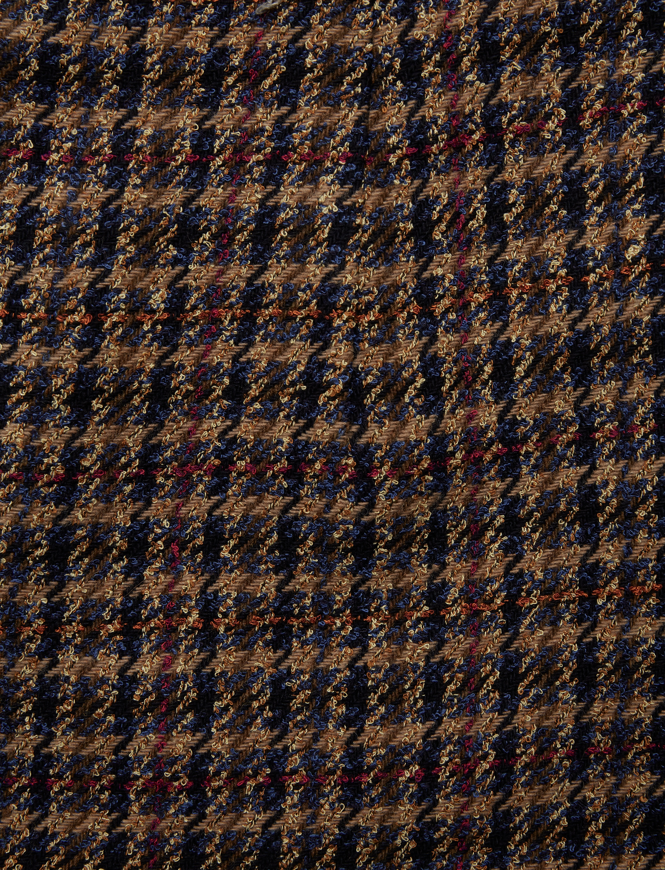 Morris Lady - Belle Checked Skirt - navy - 4
