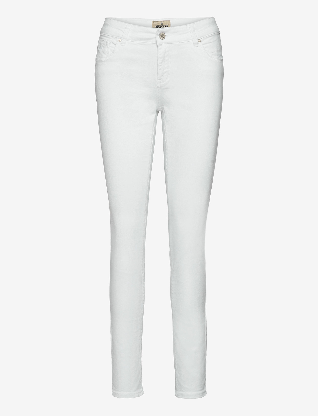 Morris Lady - Monroe Jeans - džinsa bikses ar šaurām starām - white - 0