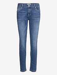 Morris Lady - Monroe Satin Jeans - skinny jeans - blue - 0