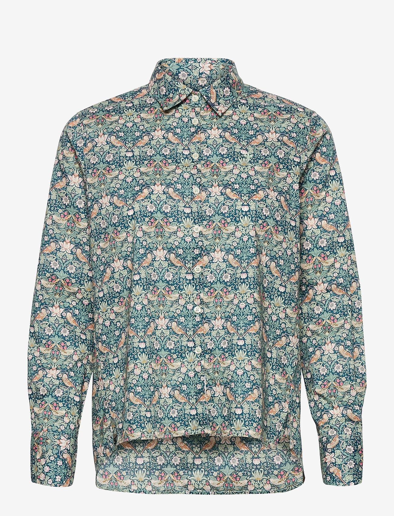 Morris Lady - Adéle Liberty Shirt - green - 0