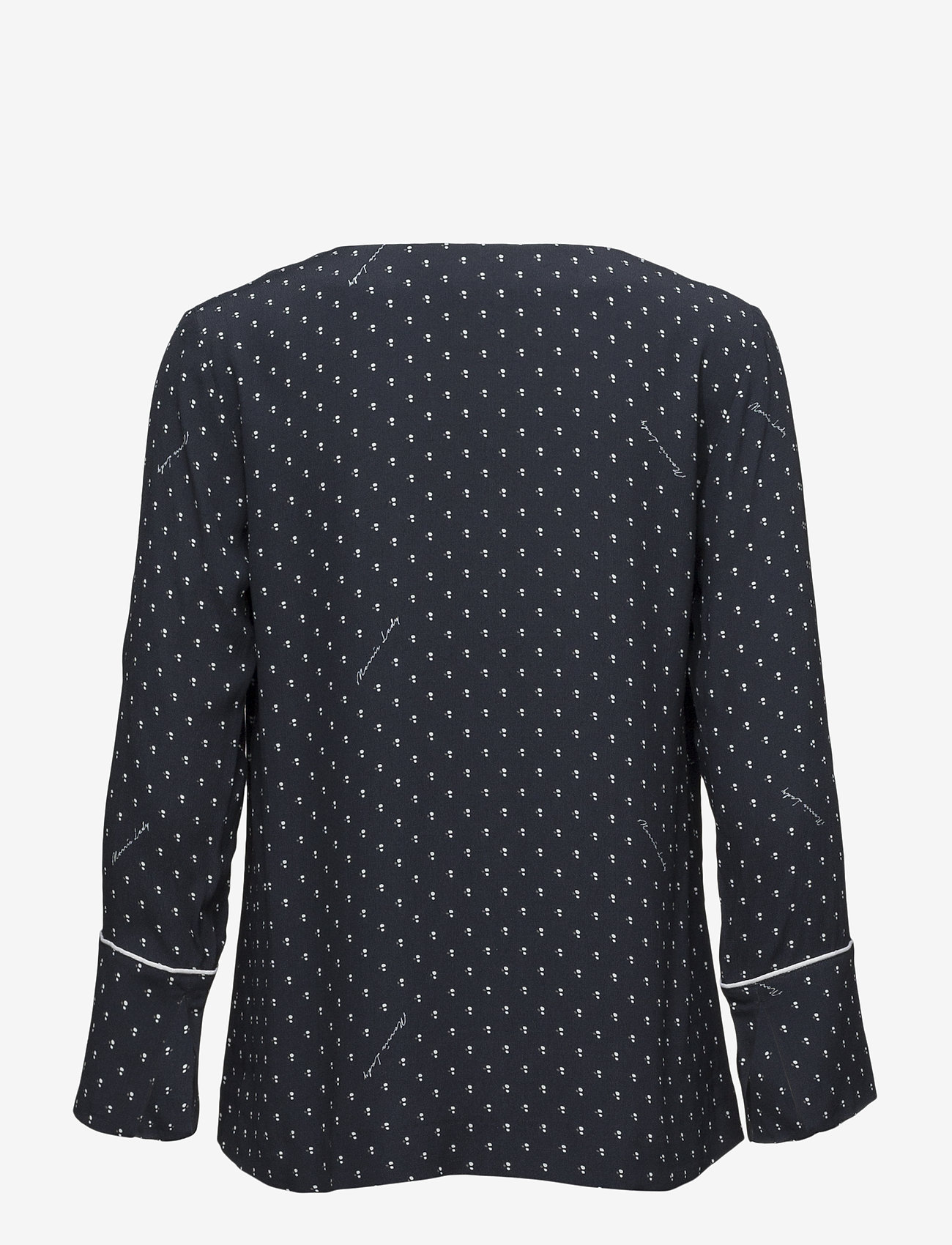 Morris Lady - Eve Printed Blouse - blue - 1