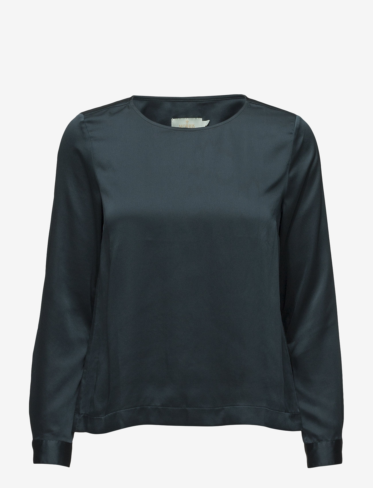 Morris Lady - Flora Satin Blouse - olive - 0