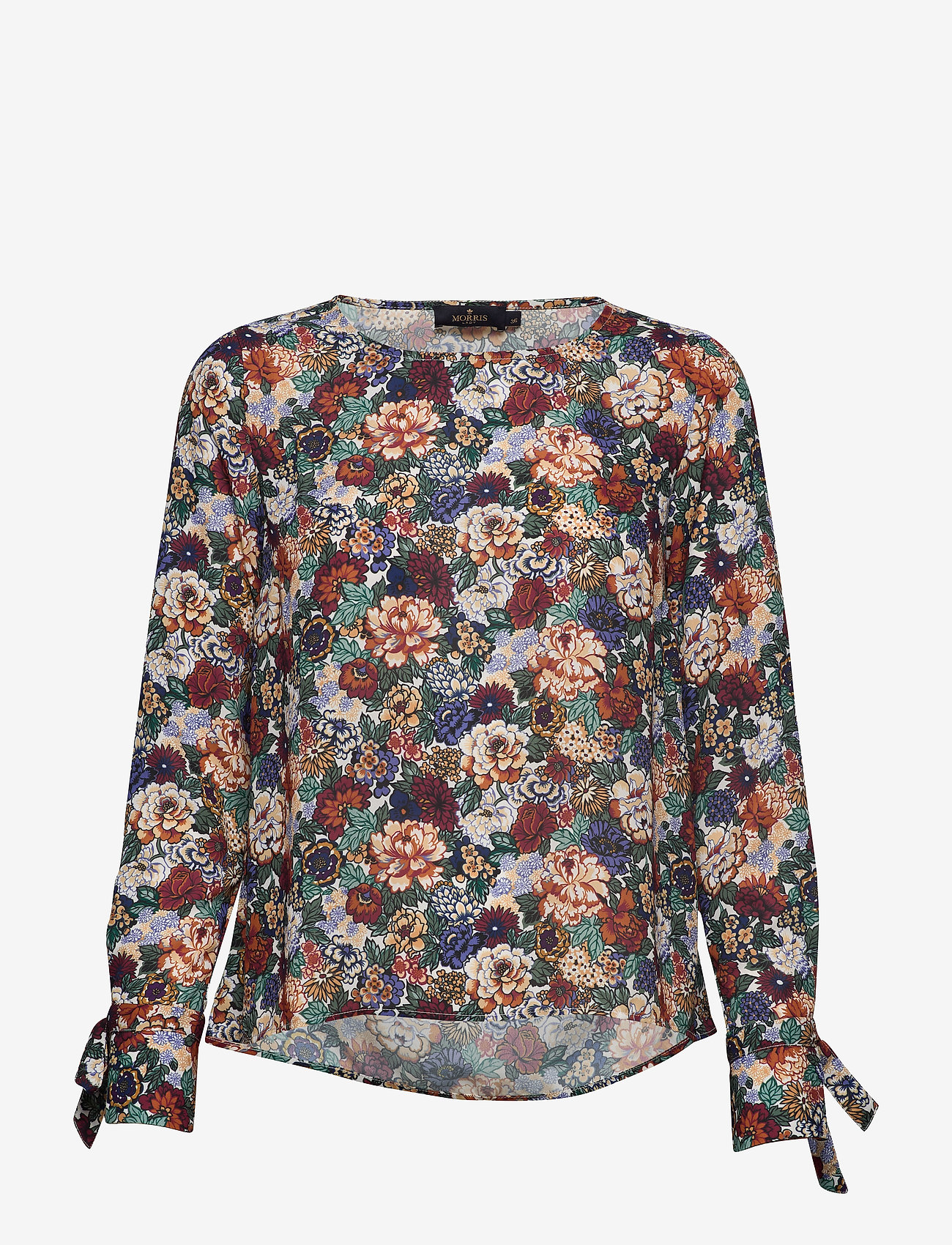 Morris Lady - Kari Liberty Blouse - langärmlige blusen - orange - 0