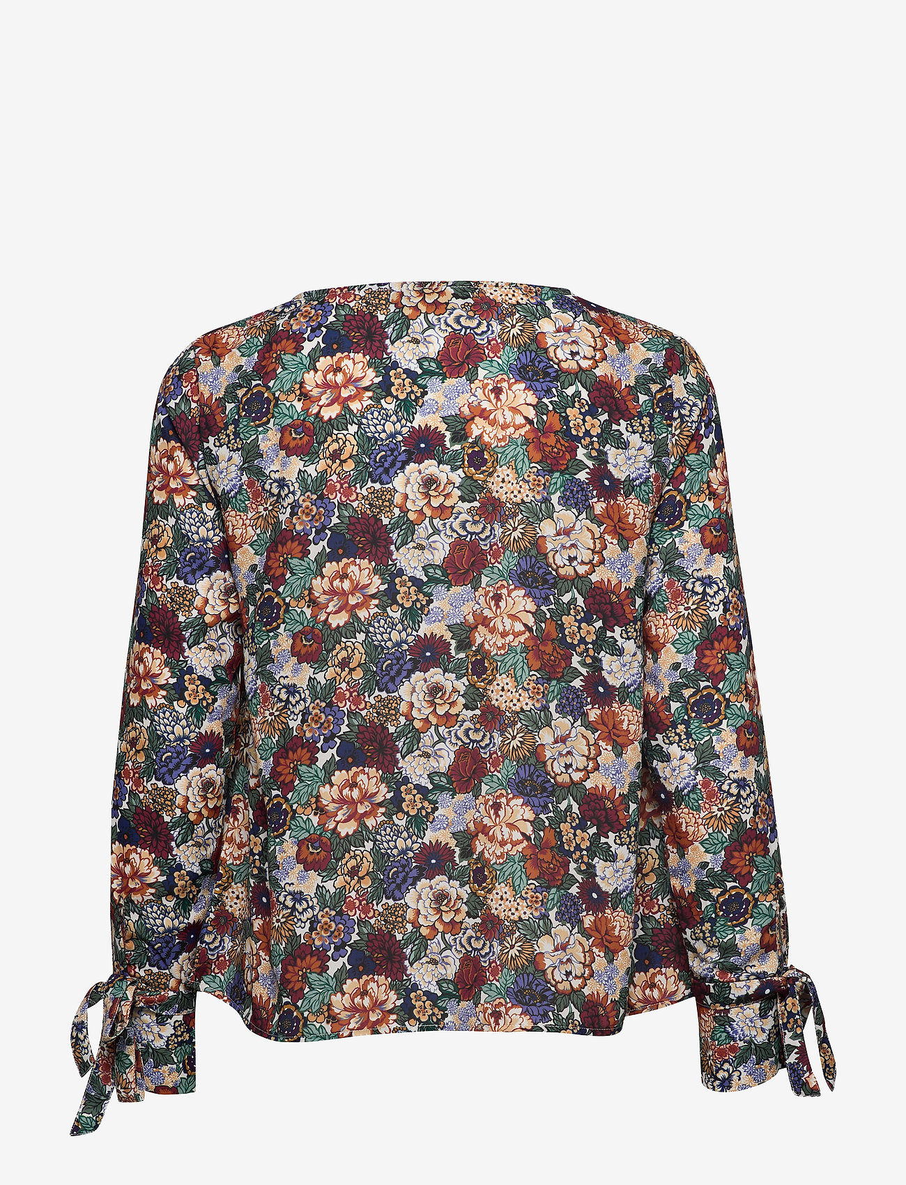 Morris Lady - Kari Liberty Blouse - langärmlige blusen - orange - 1