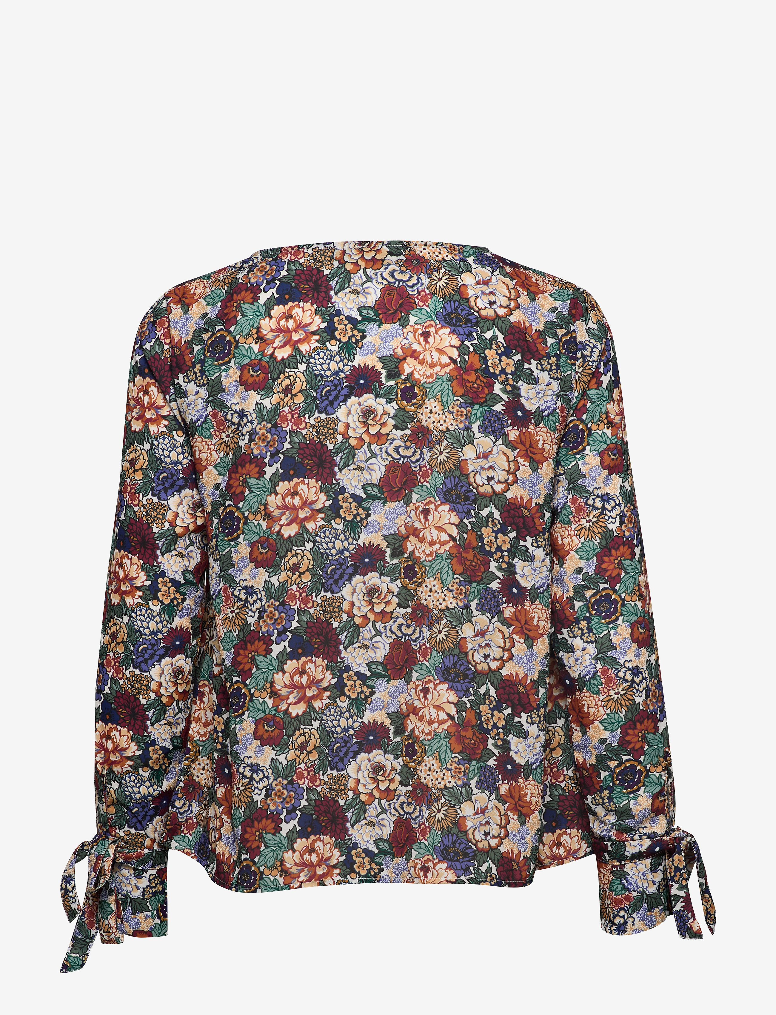 Morris Lady - Kari Liberty Blouse - pikkade varrukatega pluusid - orange - 1