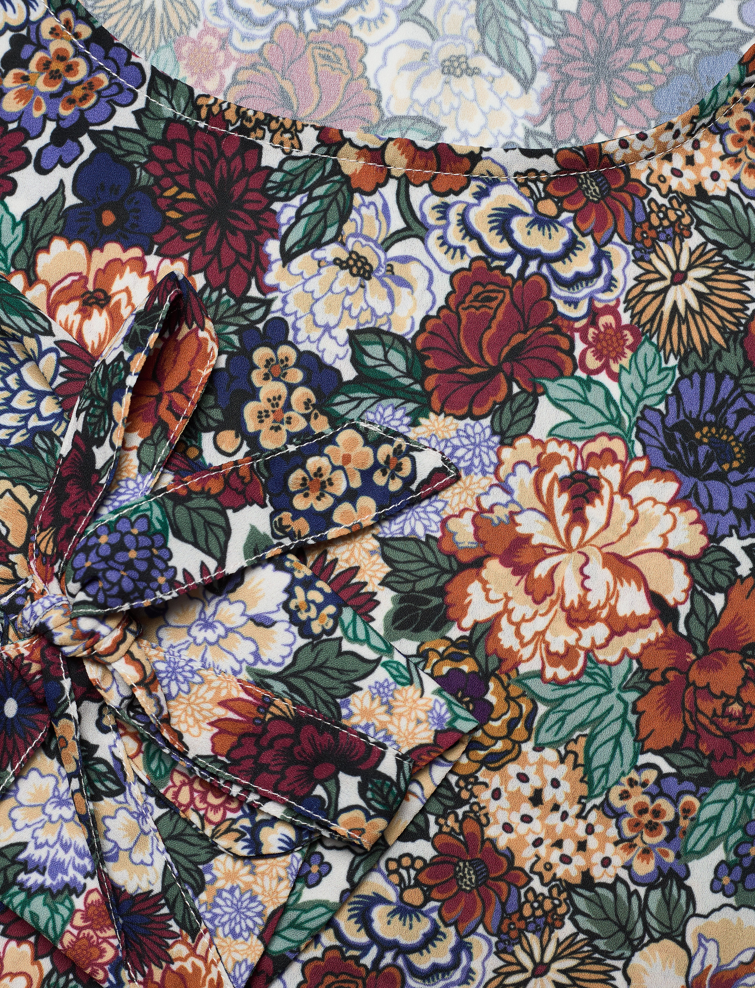Morris Lady - Kari Liberty Blouse - pikkade varrukatega pluusid - orange - 2