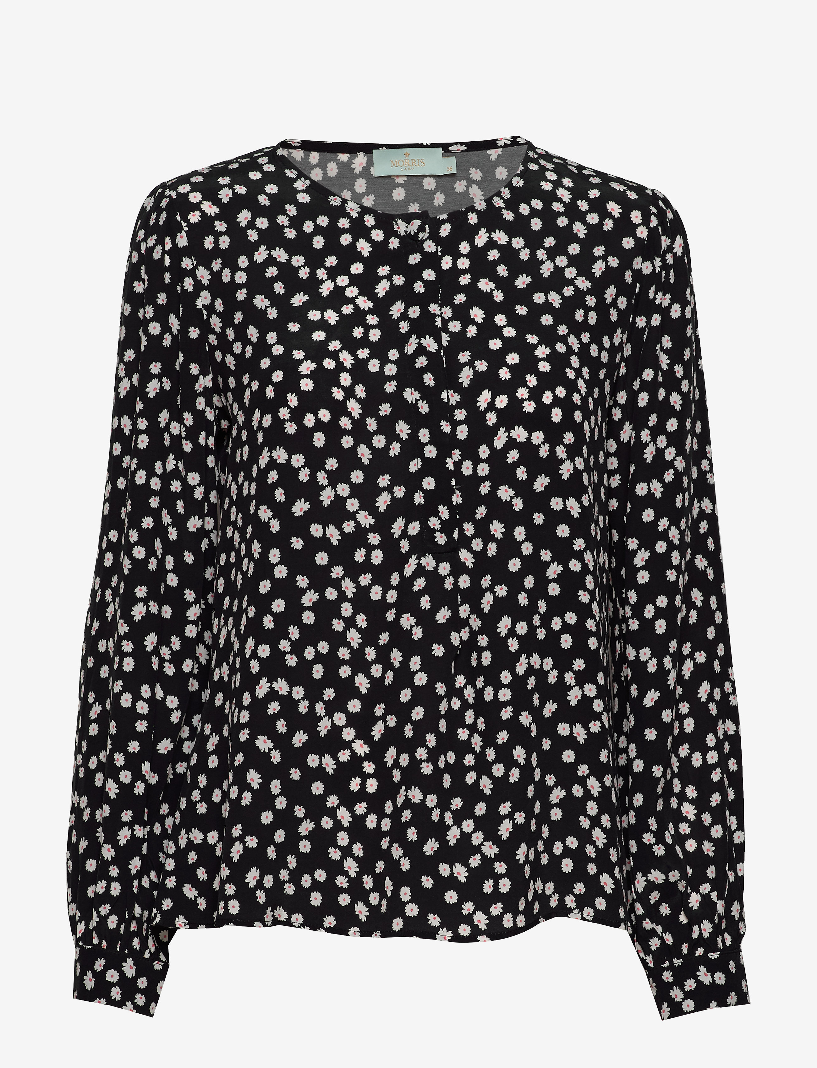 Morris Lady Ines Printed Blouse - Kleidung - BLACK / black