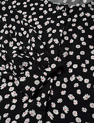 Morris Lady - Ines Printed Blouse - long-sleeved blouses - black - 2