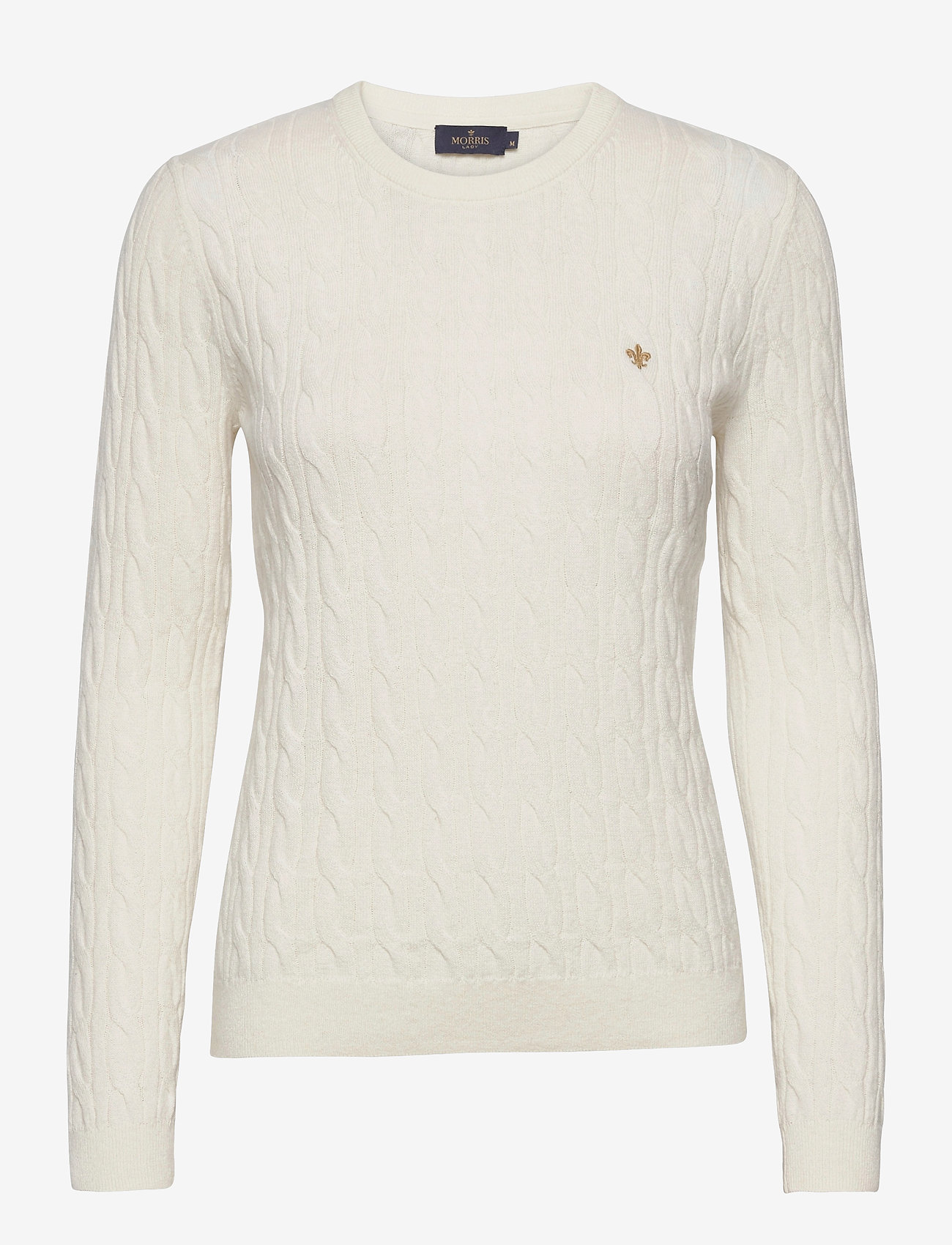 Morris Lady - Lady Cable Oneck - off white - 1