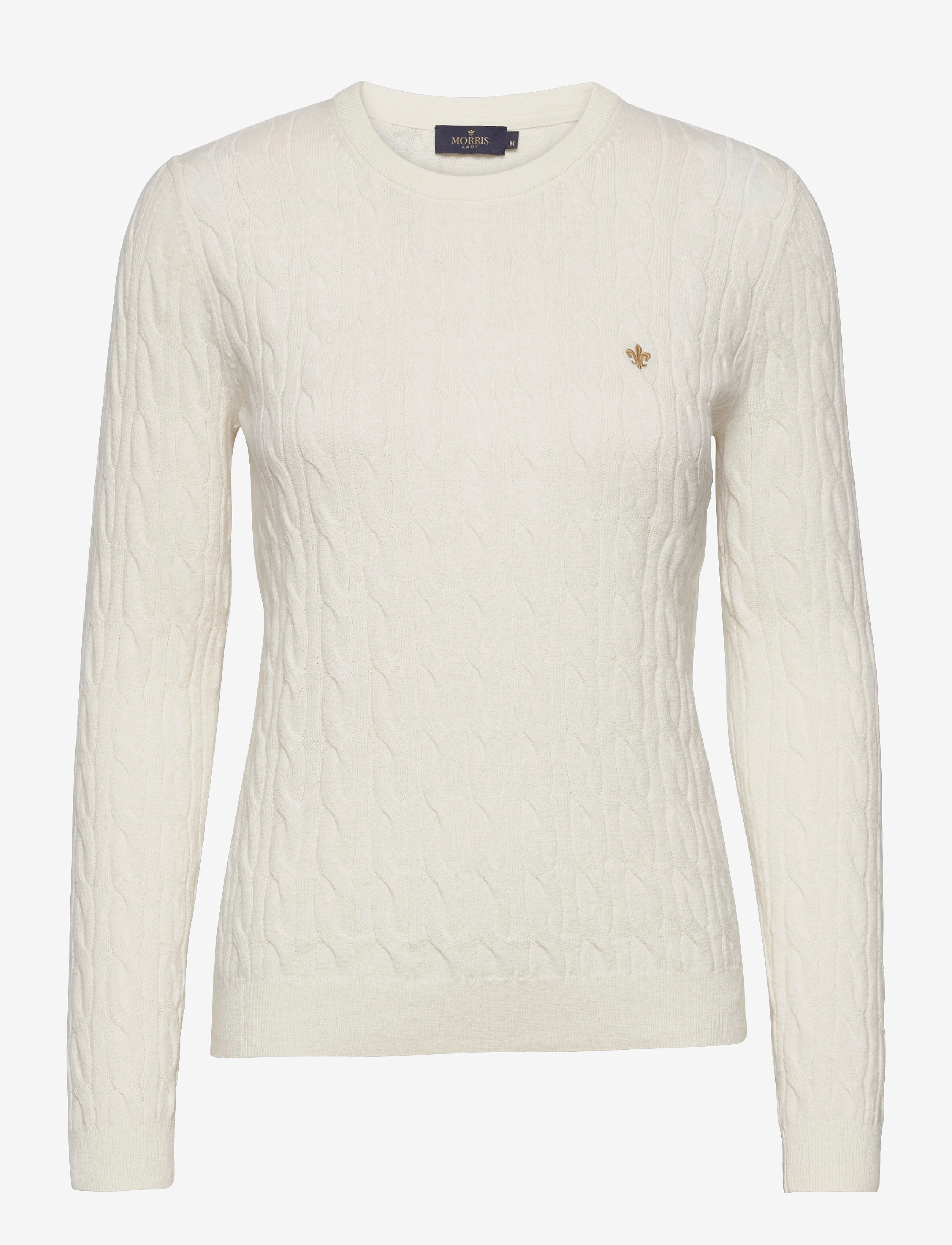Morris Lady - Lady Cable Oneck - off white - 1