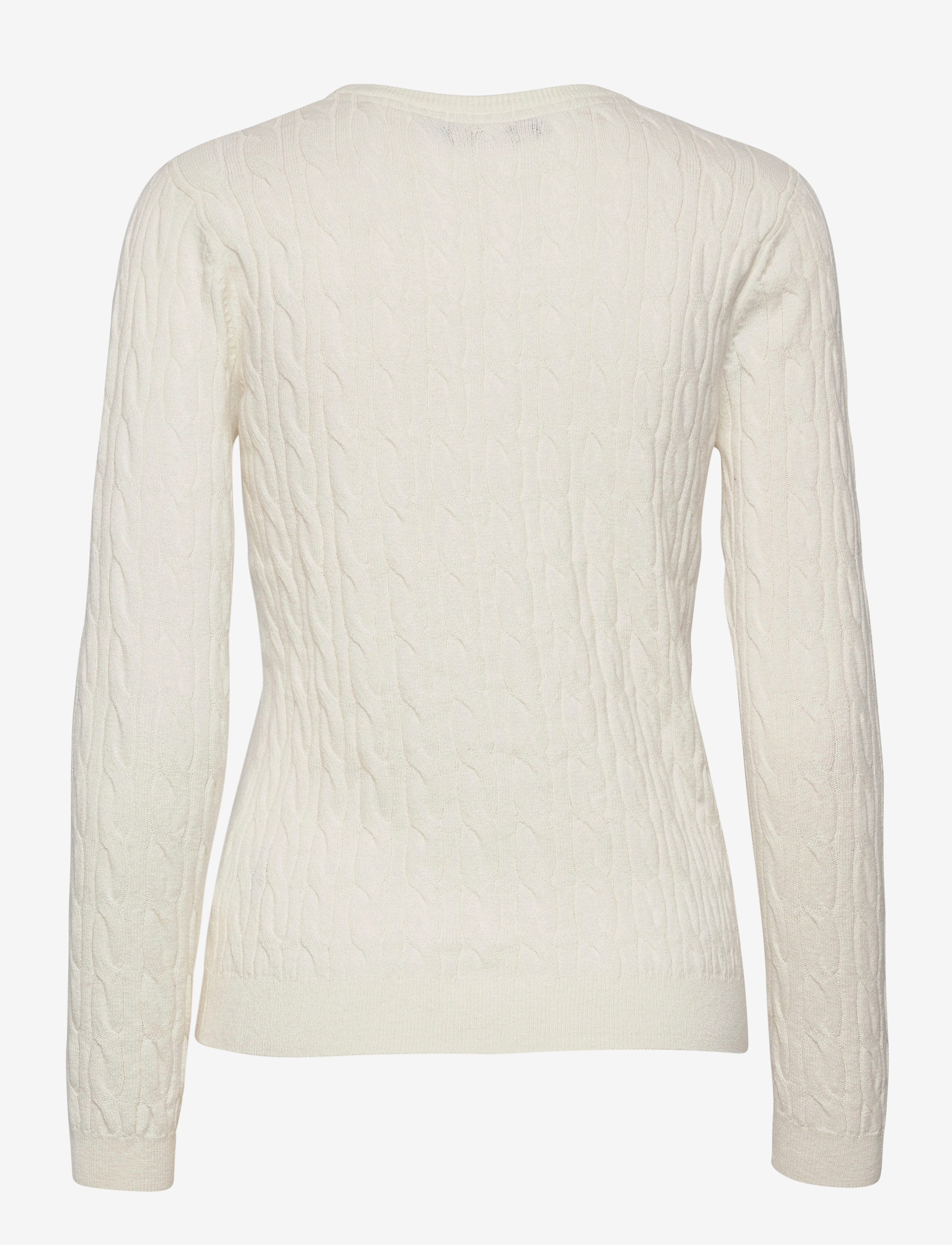 Morris Lady - Lady Cable Oneck - off white - 2