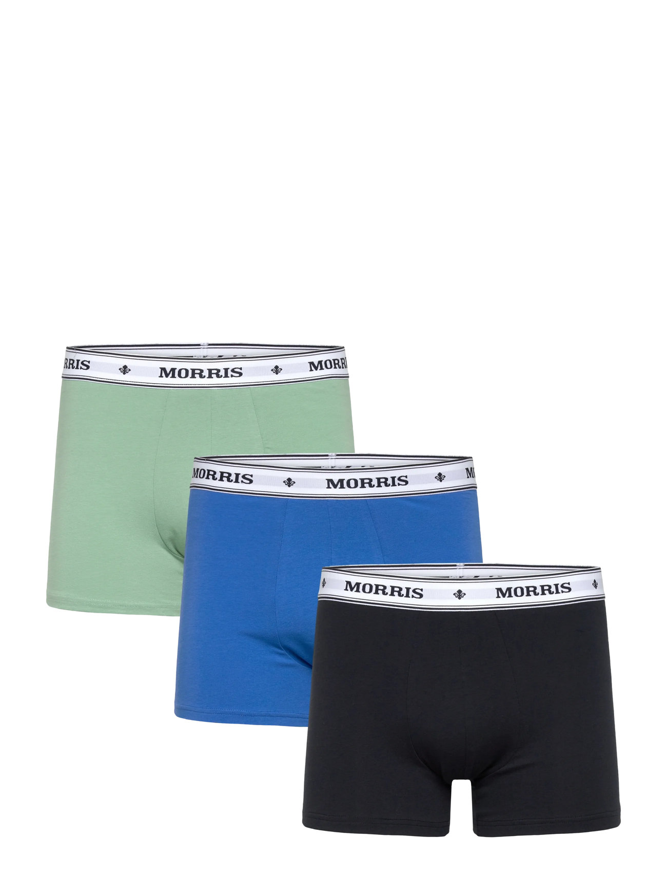Morris Morris Boxer Brief 3-Pack Blues - Green - S