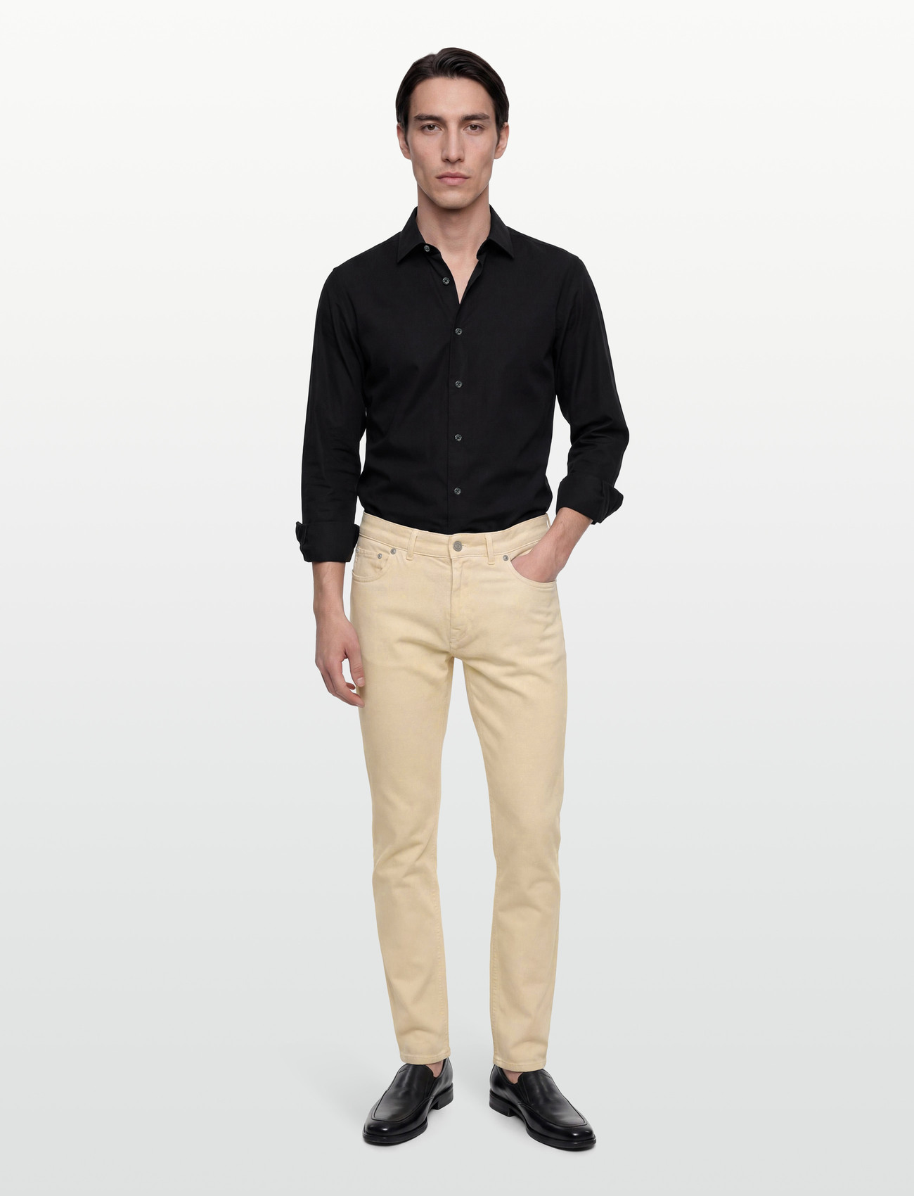 Morris James Soft Twill 5-Pkt - Cream - 29 x 32 1