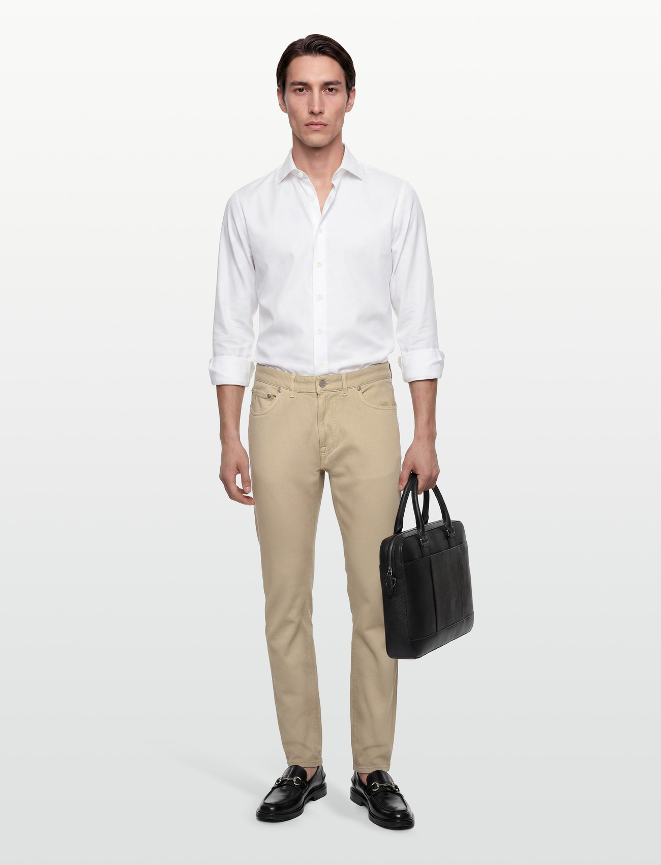 Morris James Soft Twill 5-Pkt - Cream - 28 x 34 2