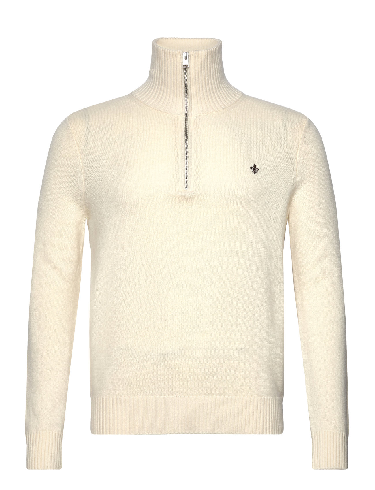 Morris Hertford Half Zip - Cream - XXL 1