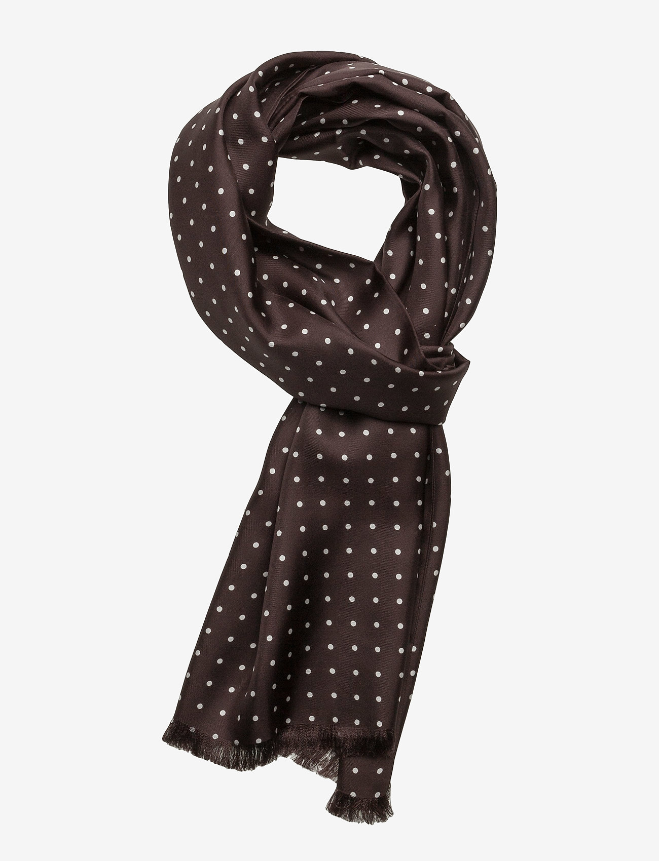 Morris - Morris Dots Scarf - brown - 0