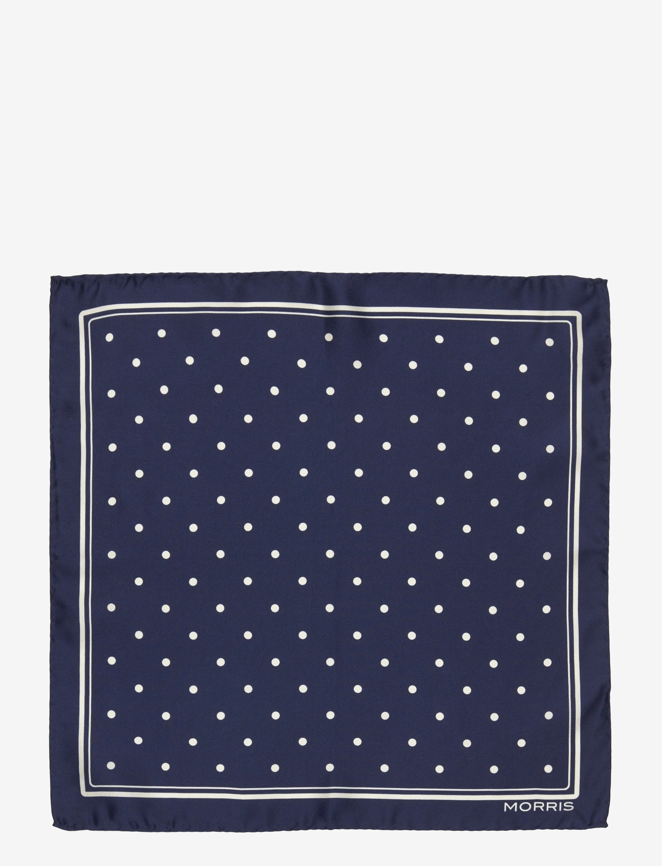 Morris - Morris Dot Pocket Square - näsdukar - navy - 0