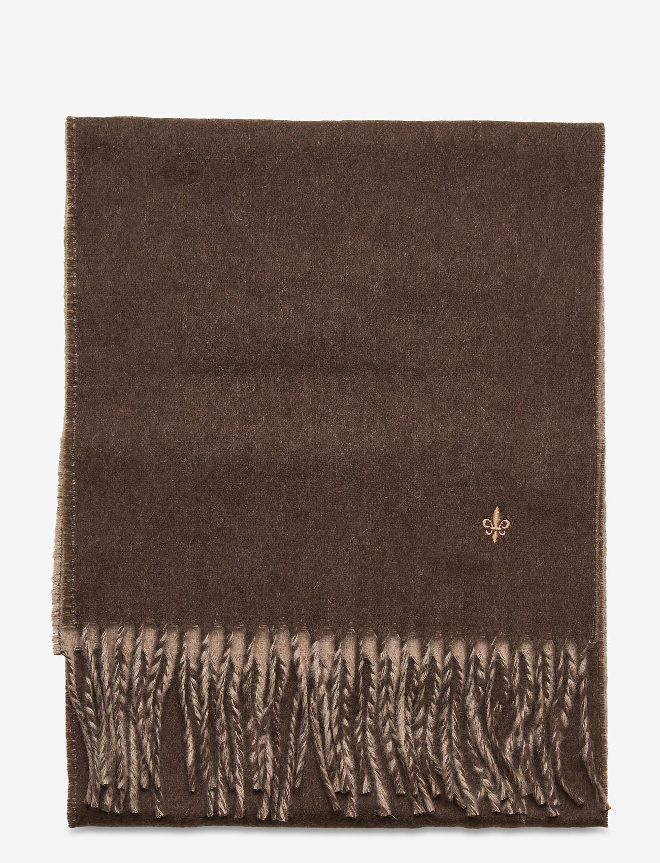 Morris - Double Face Scarf - brown - 1