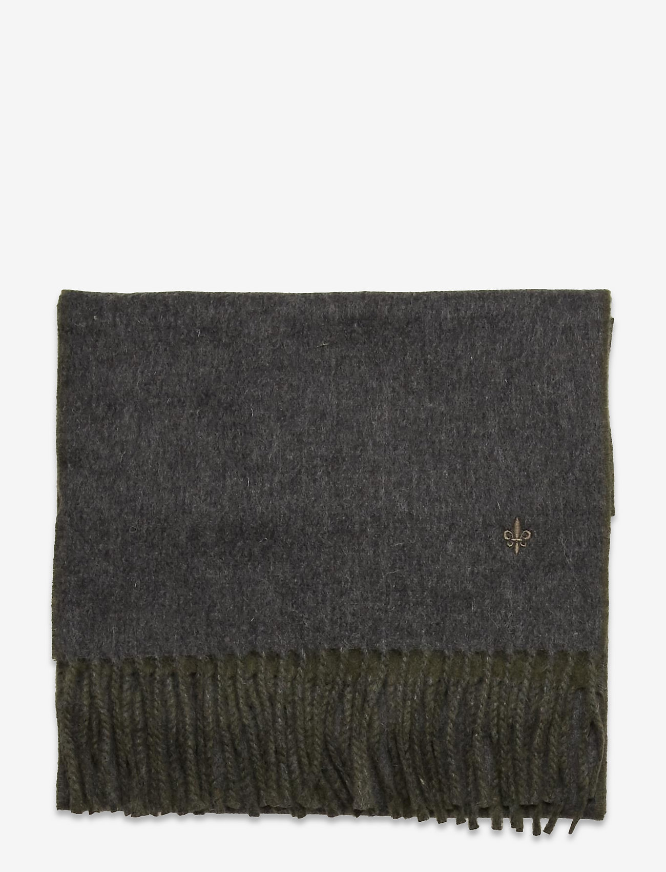 Morris - Double Face Scarf - grey - 1