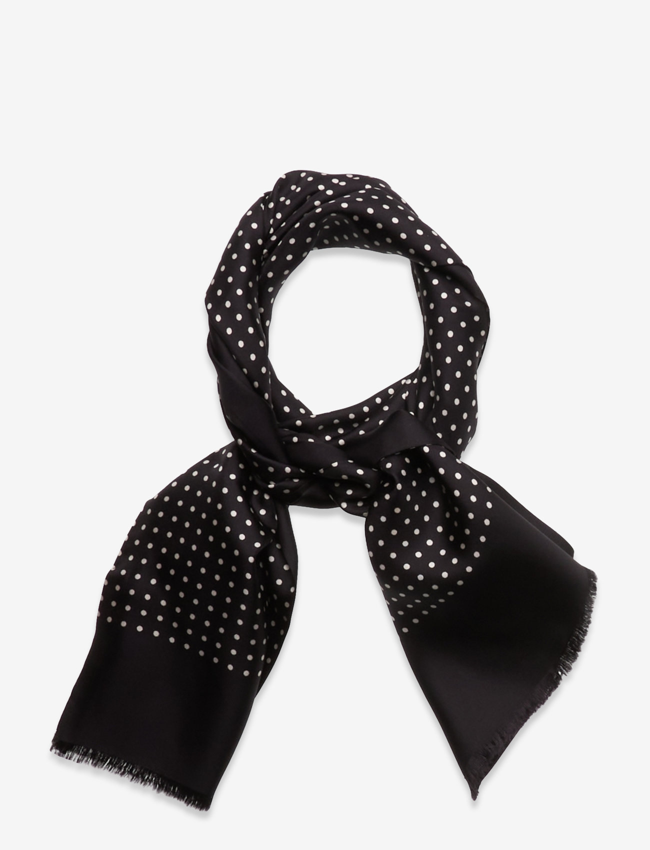 Morris - Dot Scarf - black - 0
