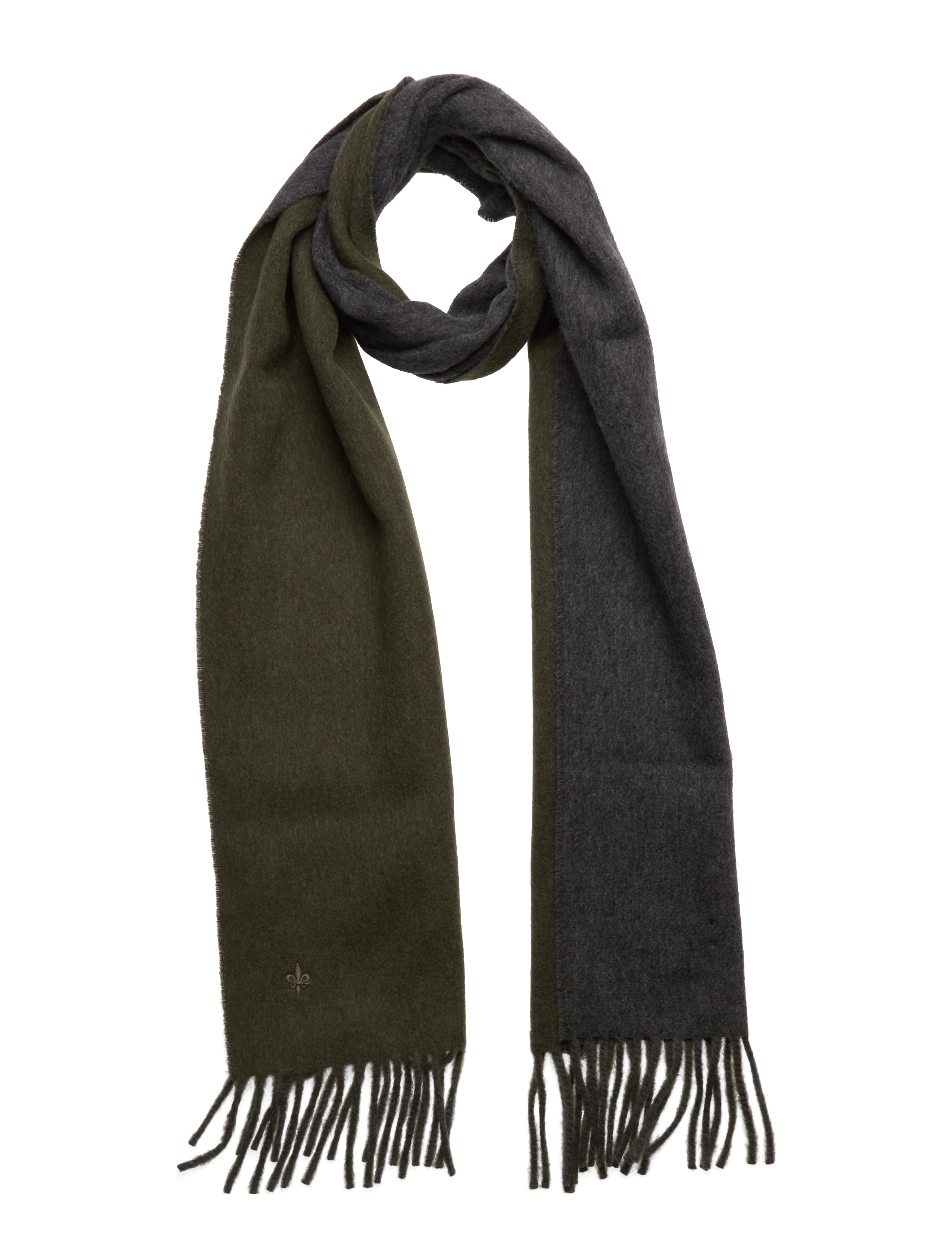 Double Face Scarf - GREY