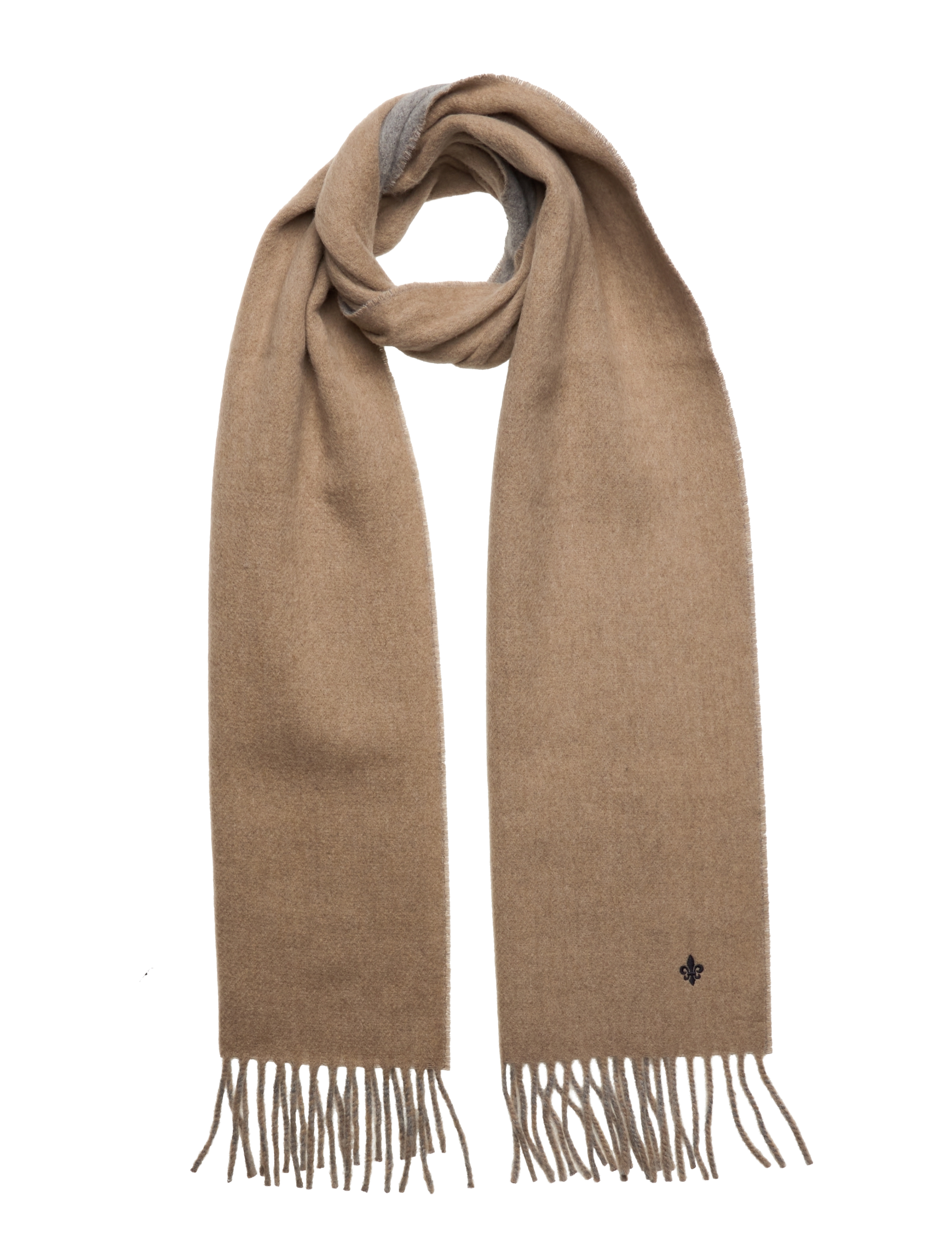 Double Face Scarf - KHAKI