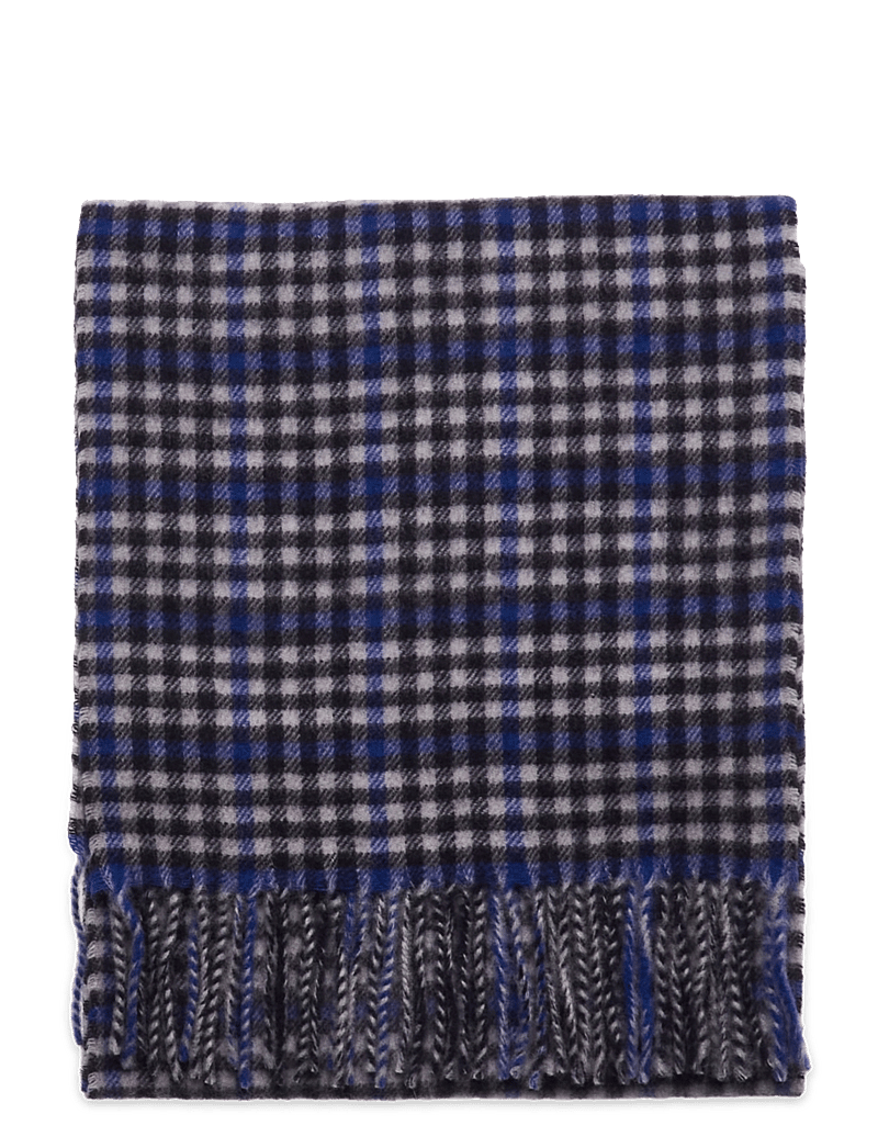 Morris - Barry Check Scarf - kevyet huivit - grey - 1
