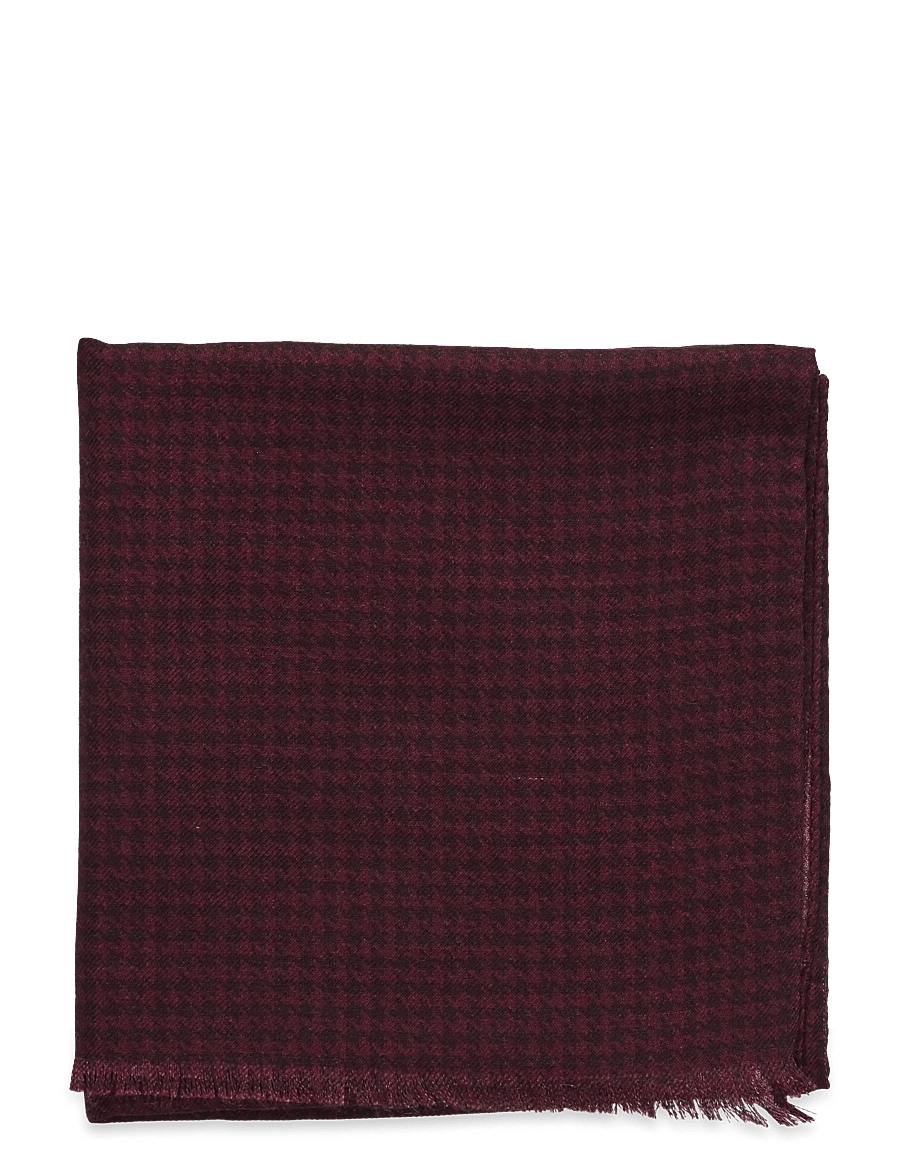 Morris - Mixed Wool Scarf - nach anlass kaufen - wine red - 1