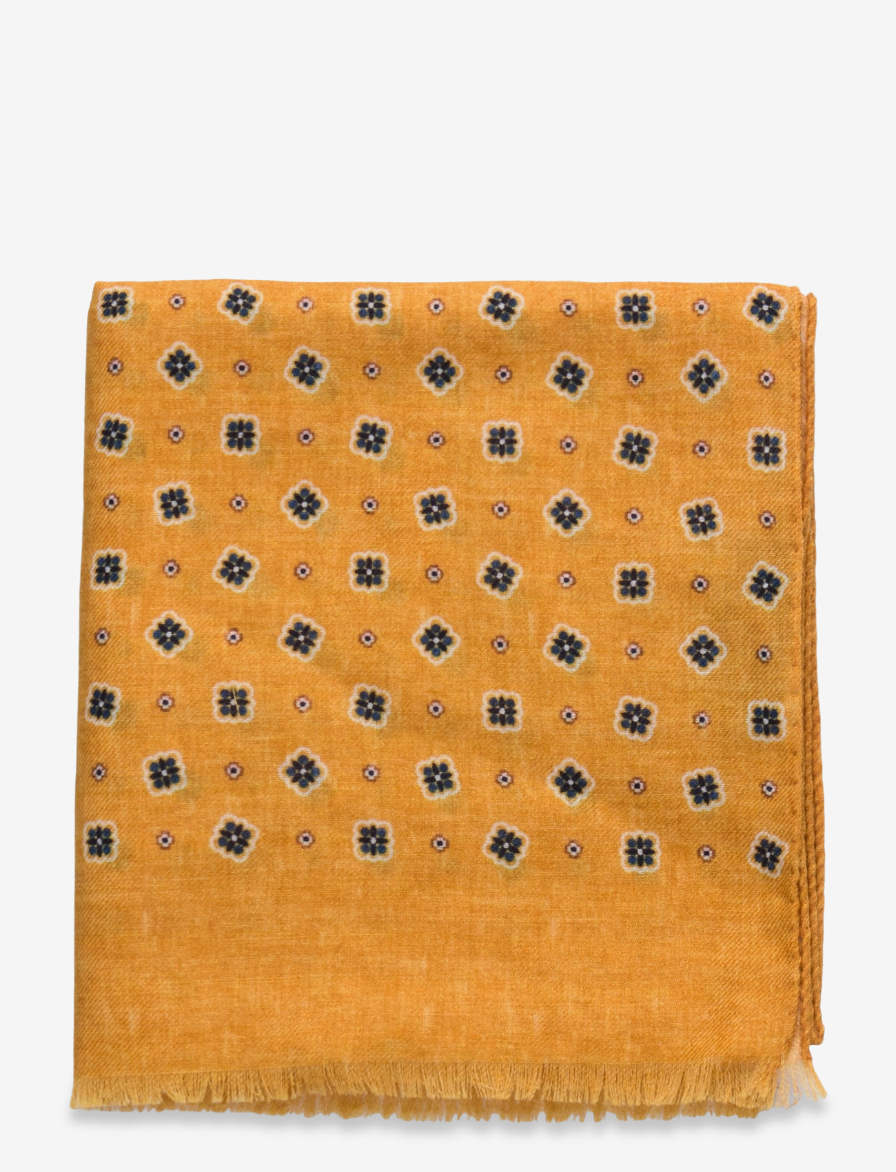 Morris - Mixed Wool Scarf - tynde tørklæder - yellow - 1