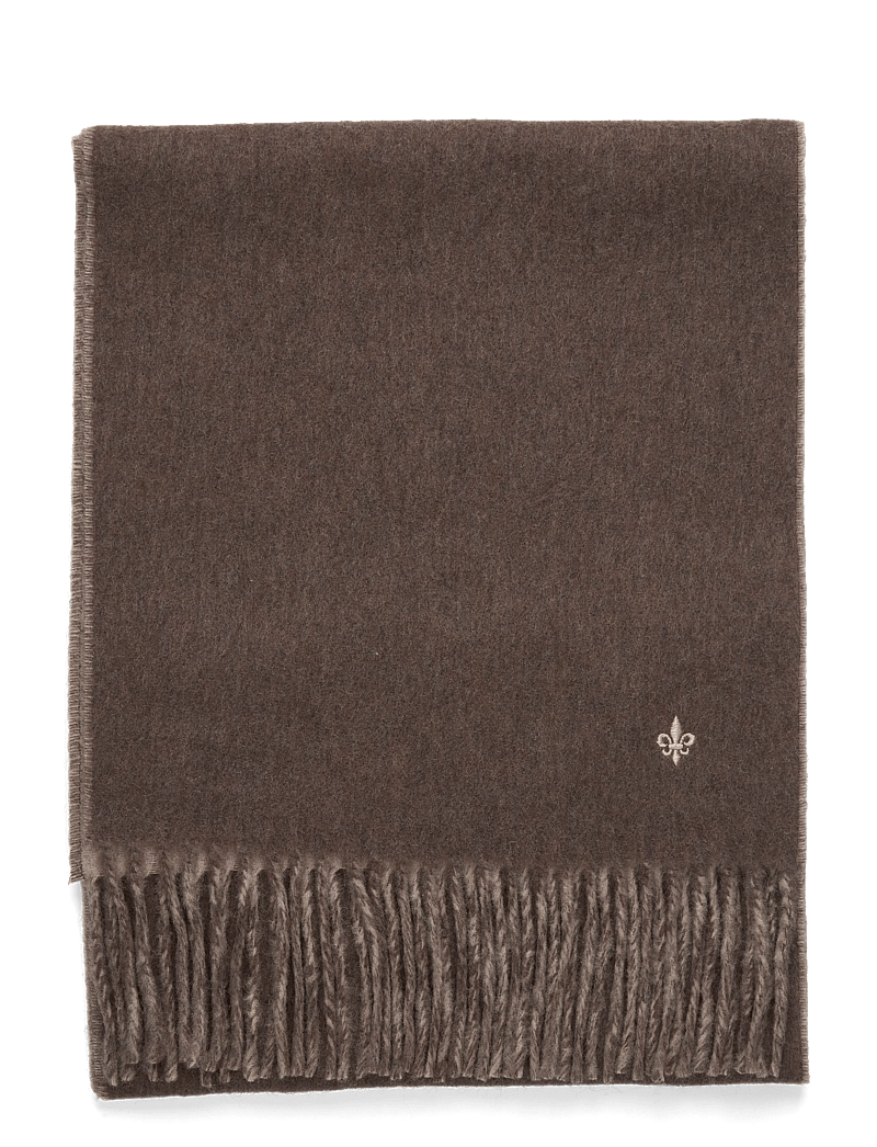 Morris - Double Face Scarf - winterschals - brown - 1