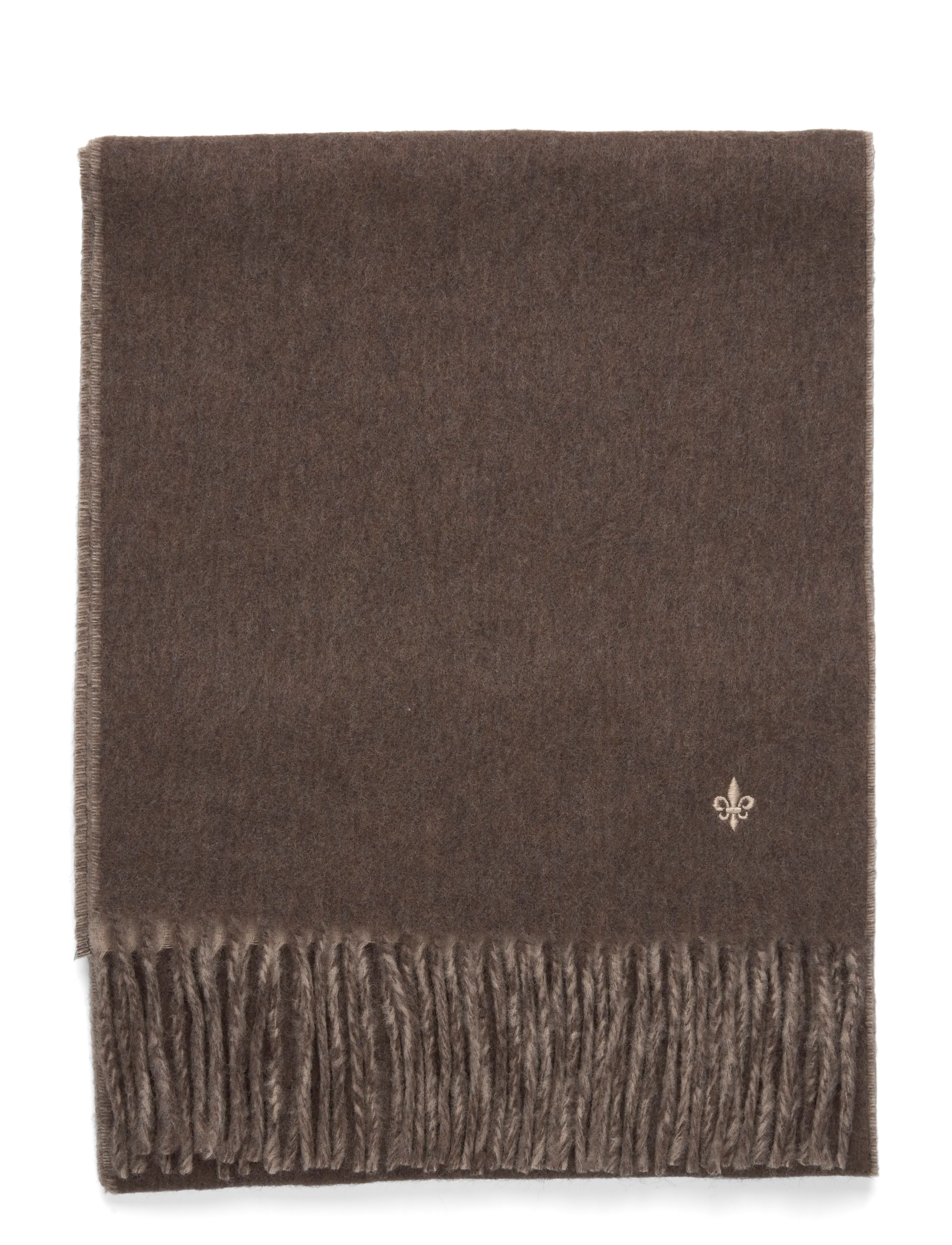 Morris - Double Face Scarf - szaliki i chusty - brown - 1