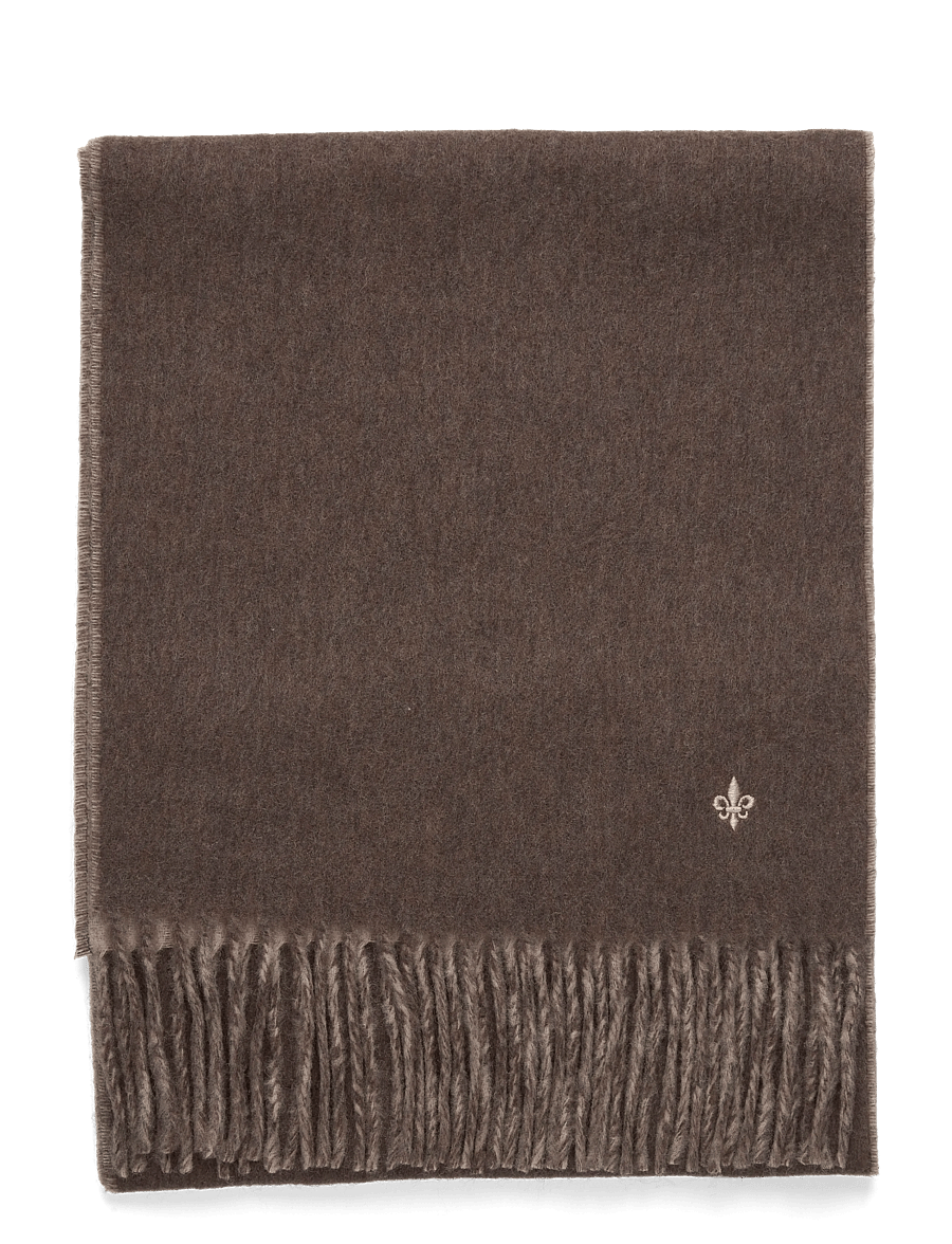 Morris - Double Face Scarf - winterschals - brown - 1