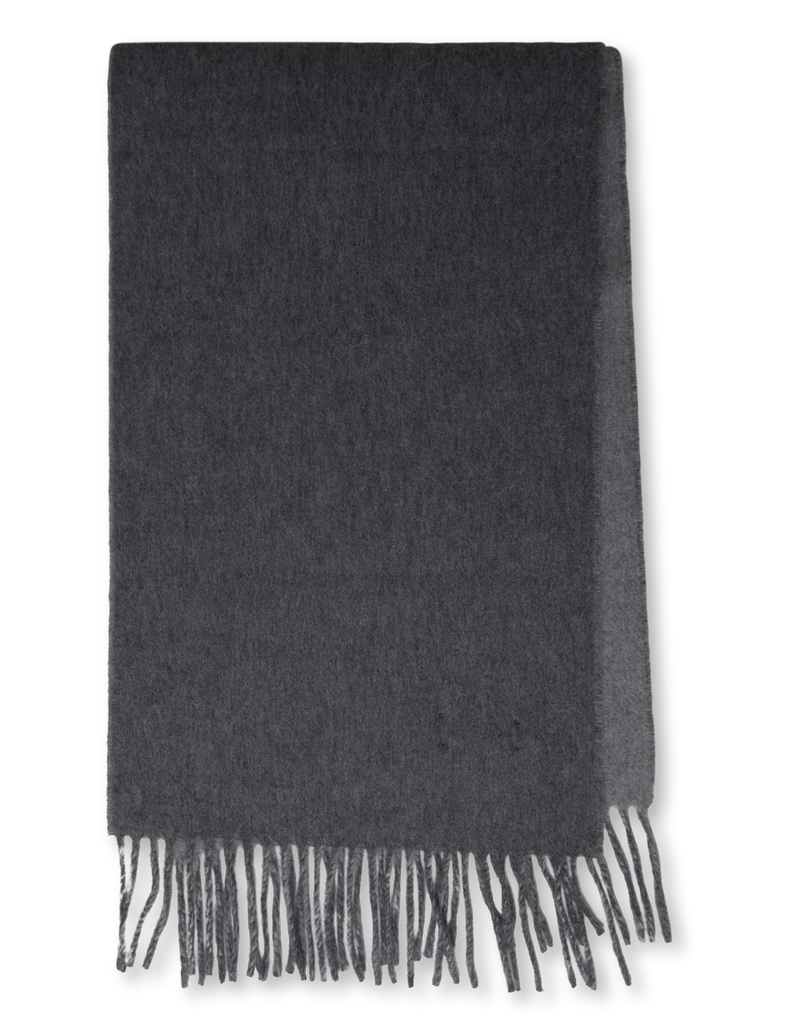 Morris - Double Face Scarf - talvesallid - grey - 1