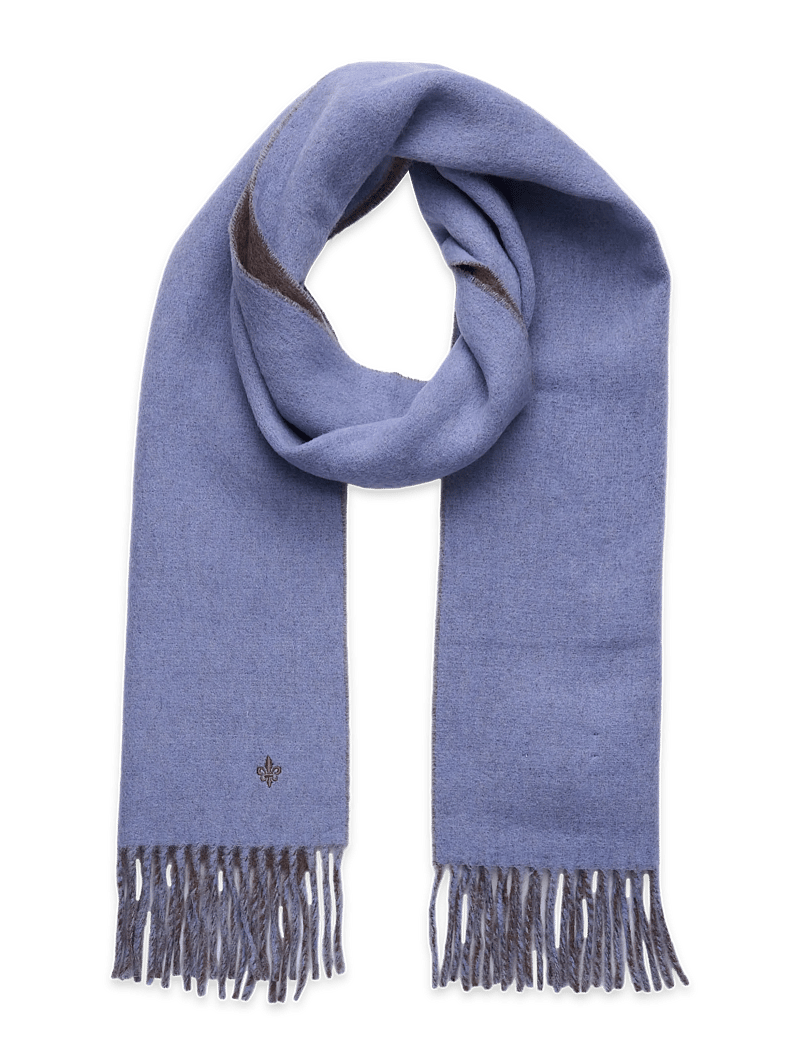 Morris - Double Face Scarf - winterschals - light blue - 0
