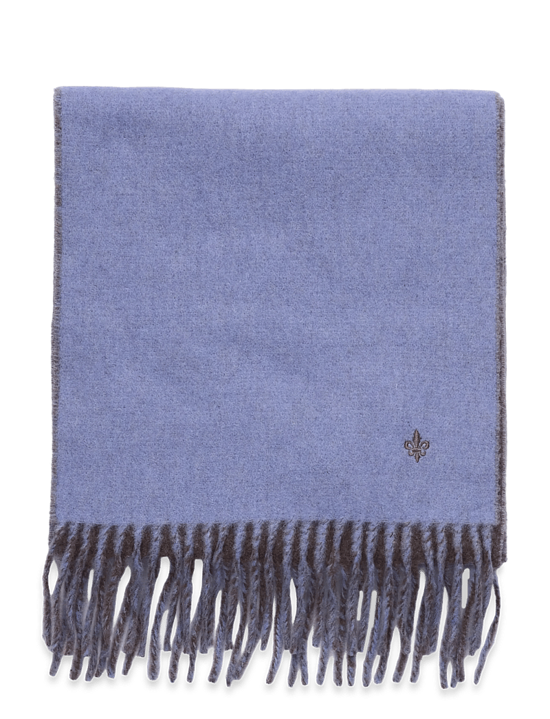 Morris - Double Face Scarf - winterschals - light blue - 1