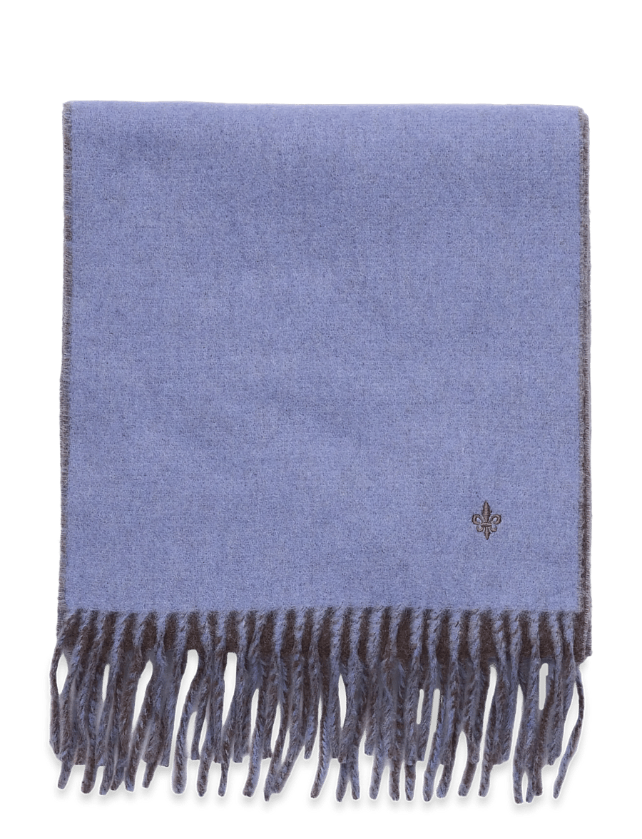Morris - Double Face Scarf - winterschals - light blue - 1