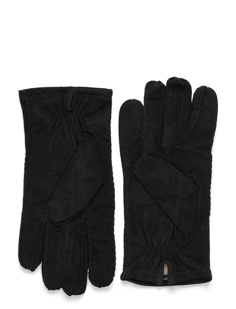 Morris - Morris Suede Gloves - shoppa efter tillfälle - black - 0