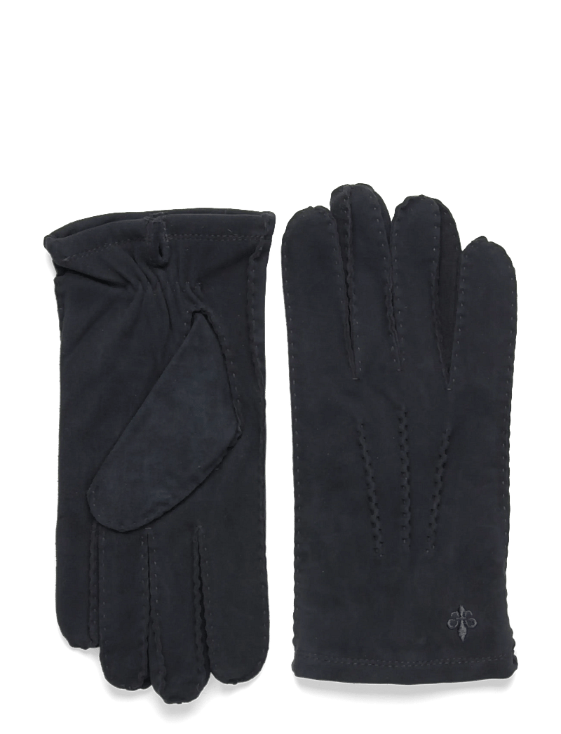Morris - Morris Suede Gloves - handskar & vantar - blue - 0