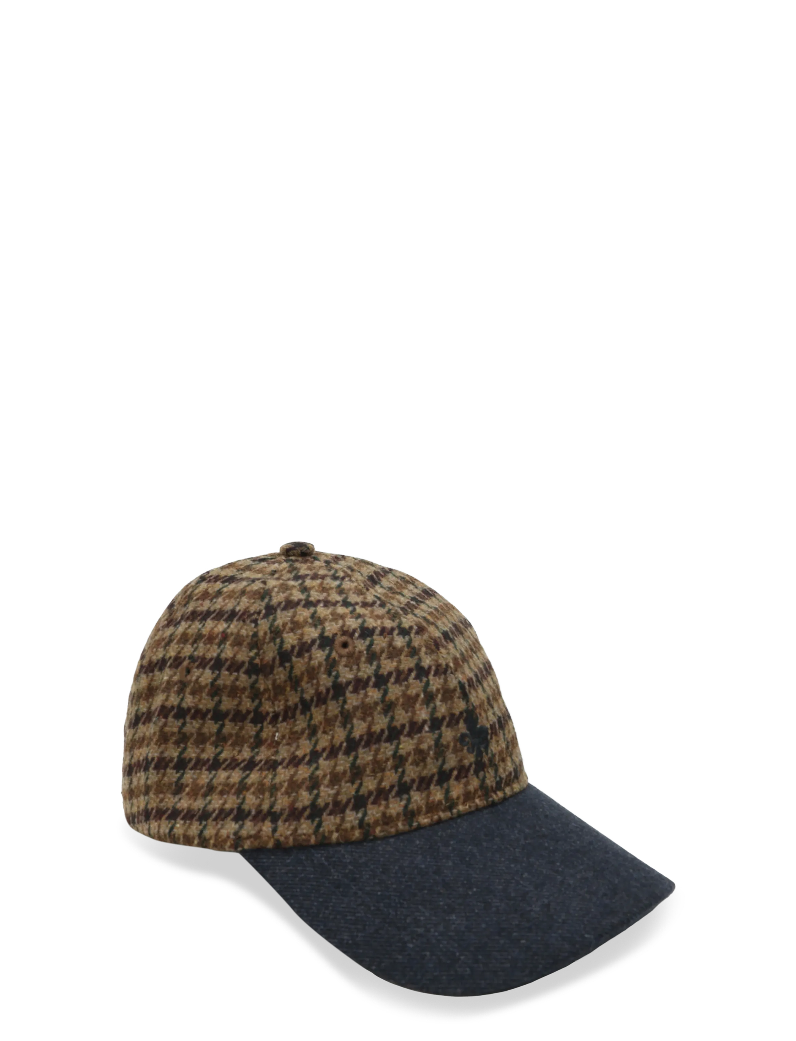 Morris Digby Check Cap - Caps - BROWN / brown