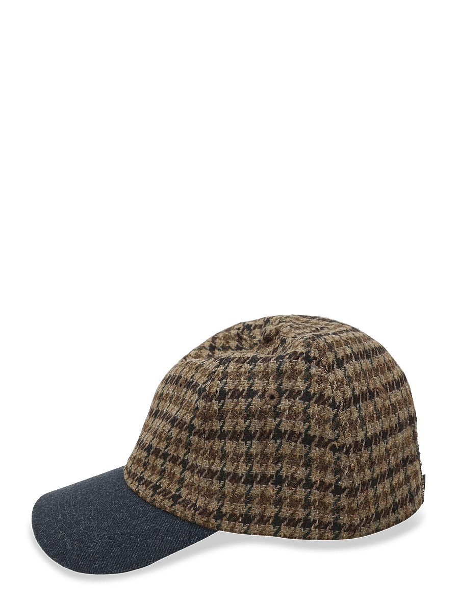 Morris - Digby Check Cap - kappen - brown - 2
