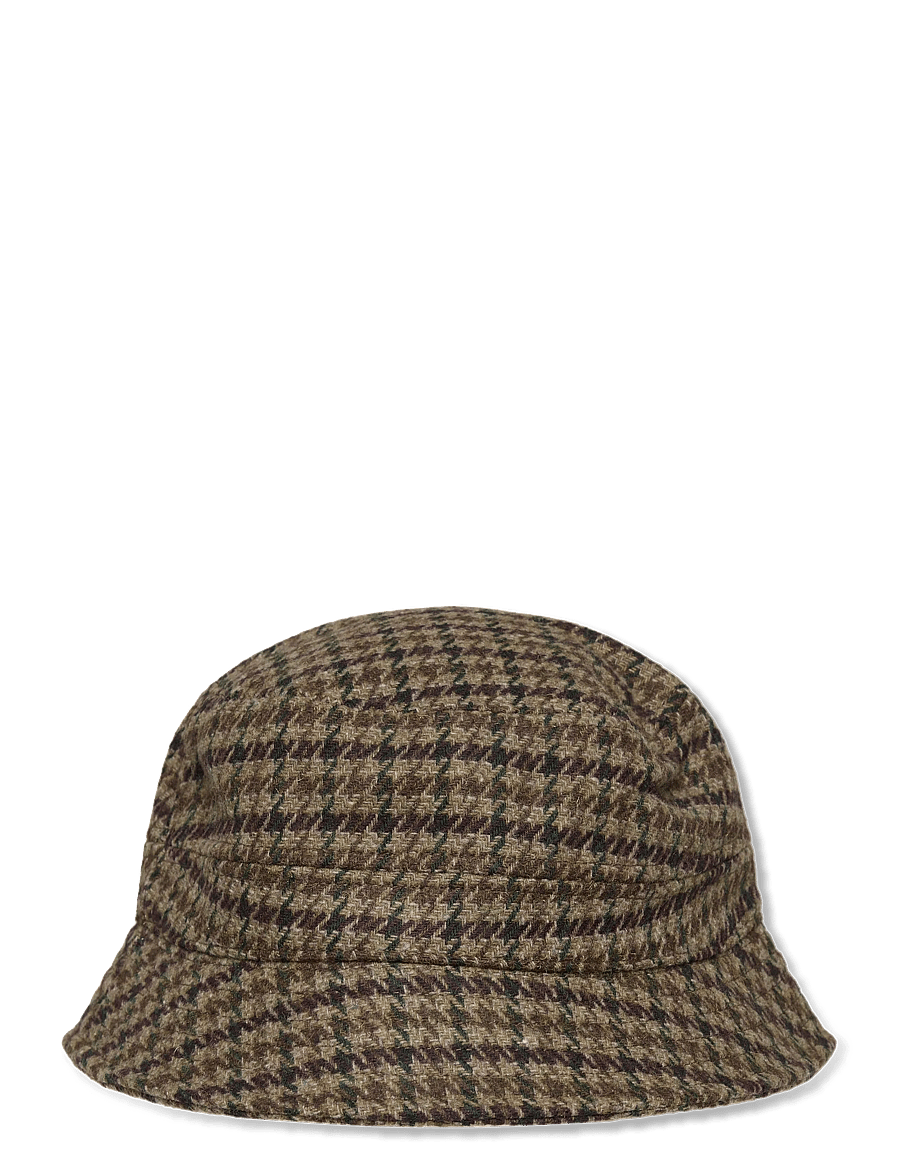 Morris - Digby Check Bucket Hat - anglerhüte - brown - 0